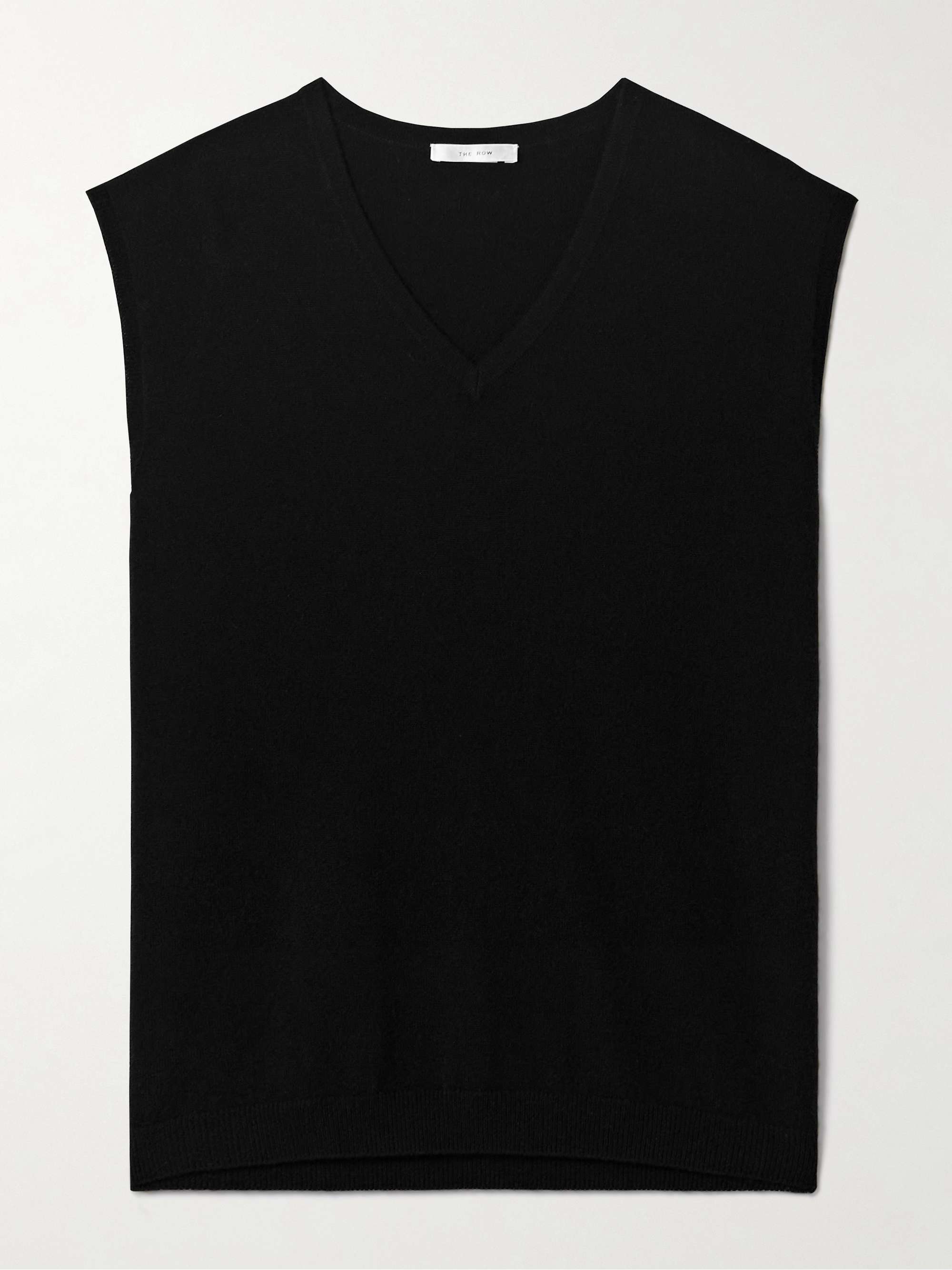 Kossy cashmere vest view