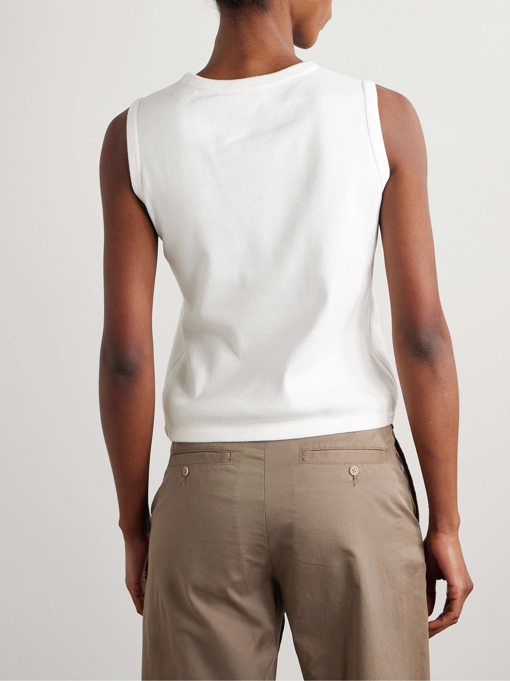 Wody cotton-jersey tank view