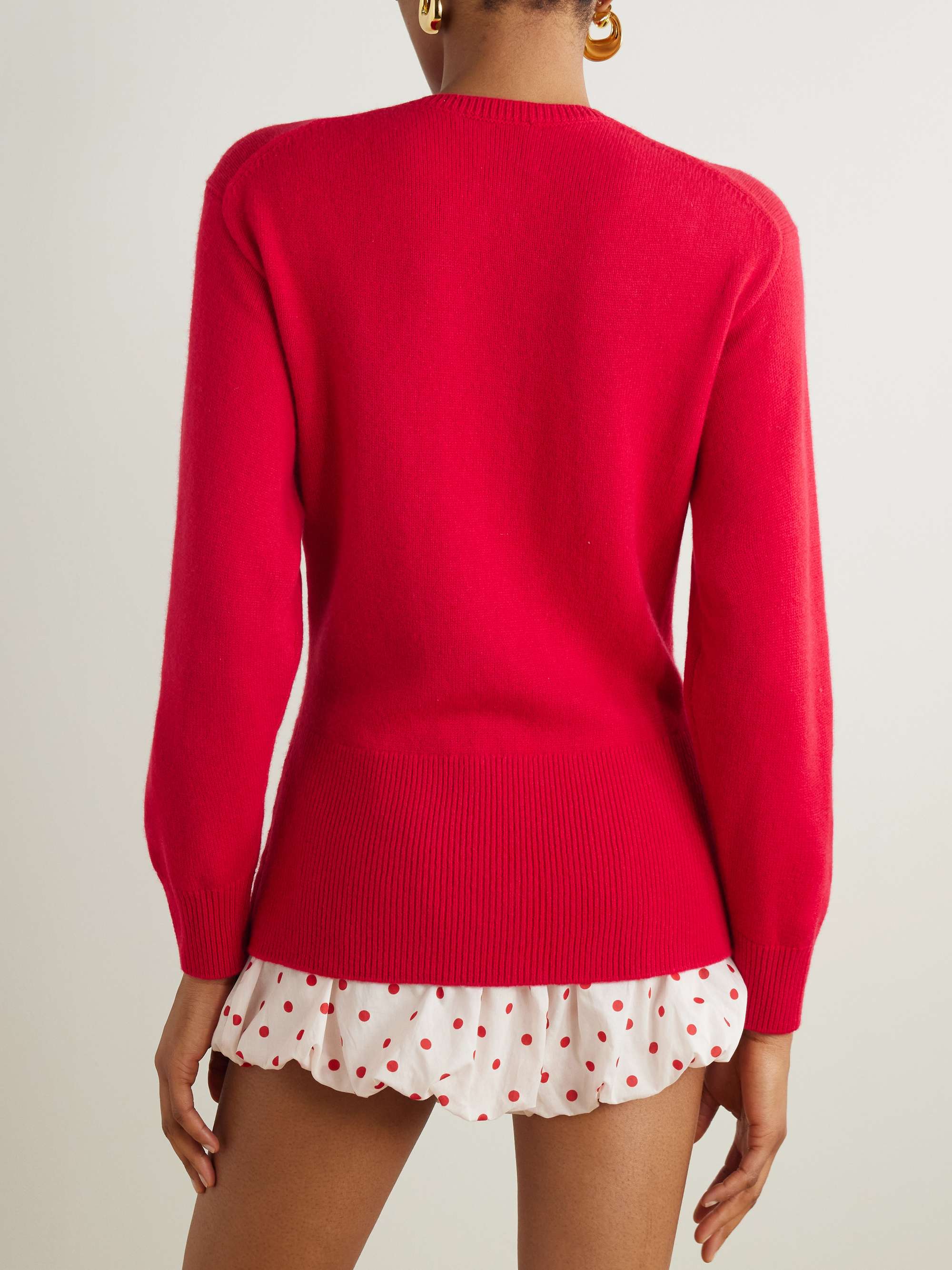 Teresa wool and cashmere-blend cardigan view