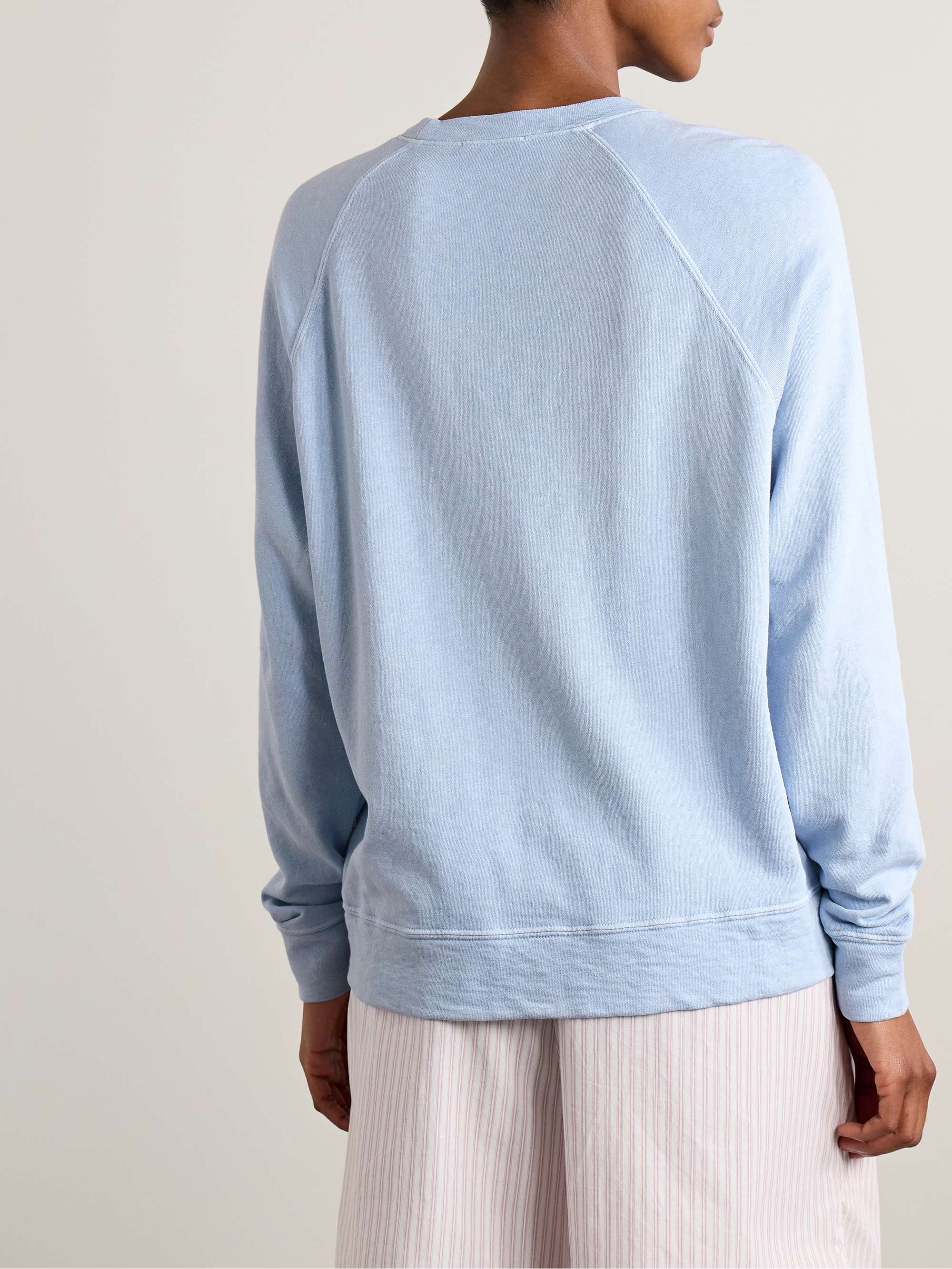 Cotton-terry sweatshirt view