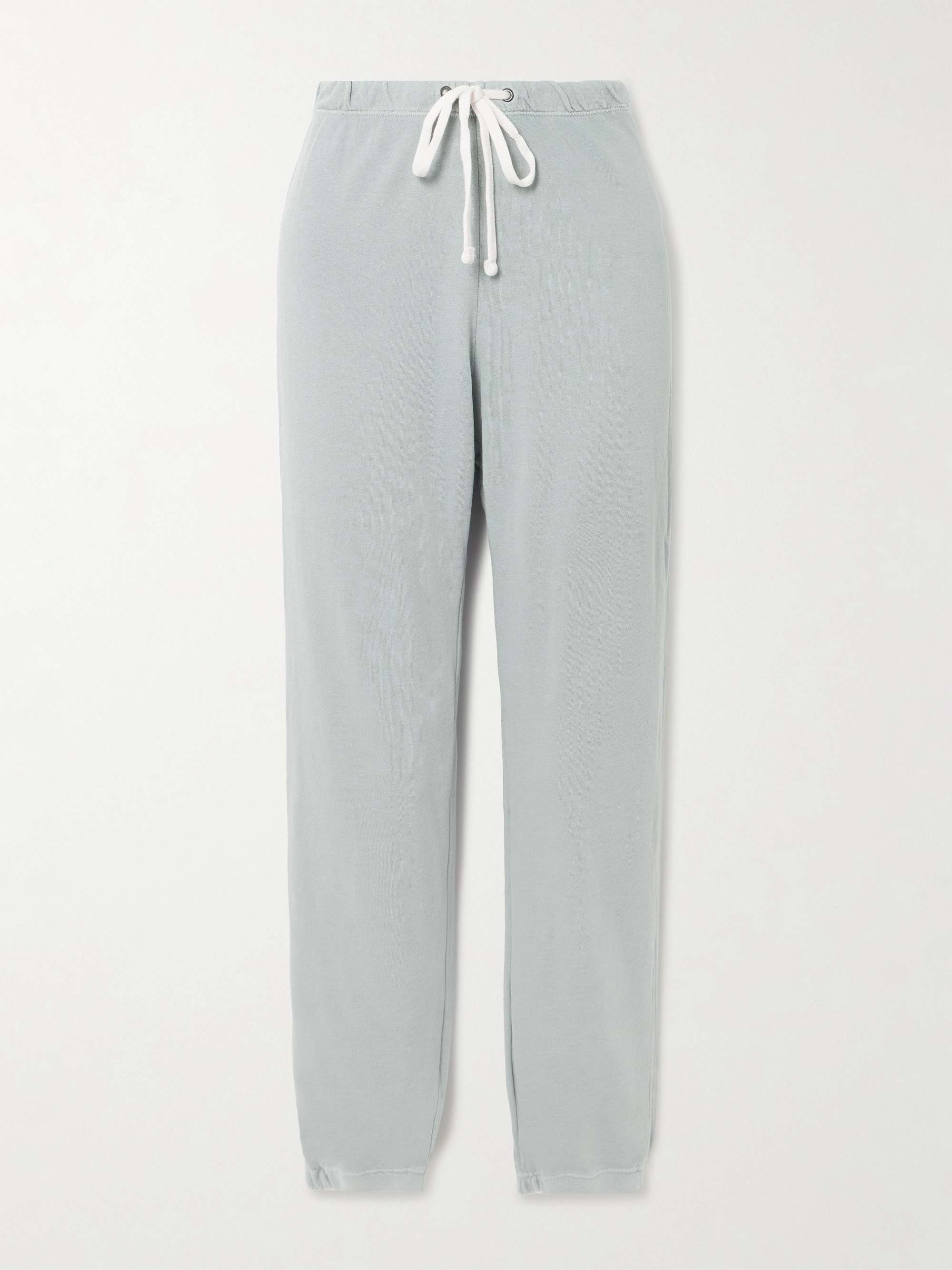 Vintage French cotton-terry track pants view