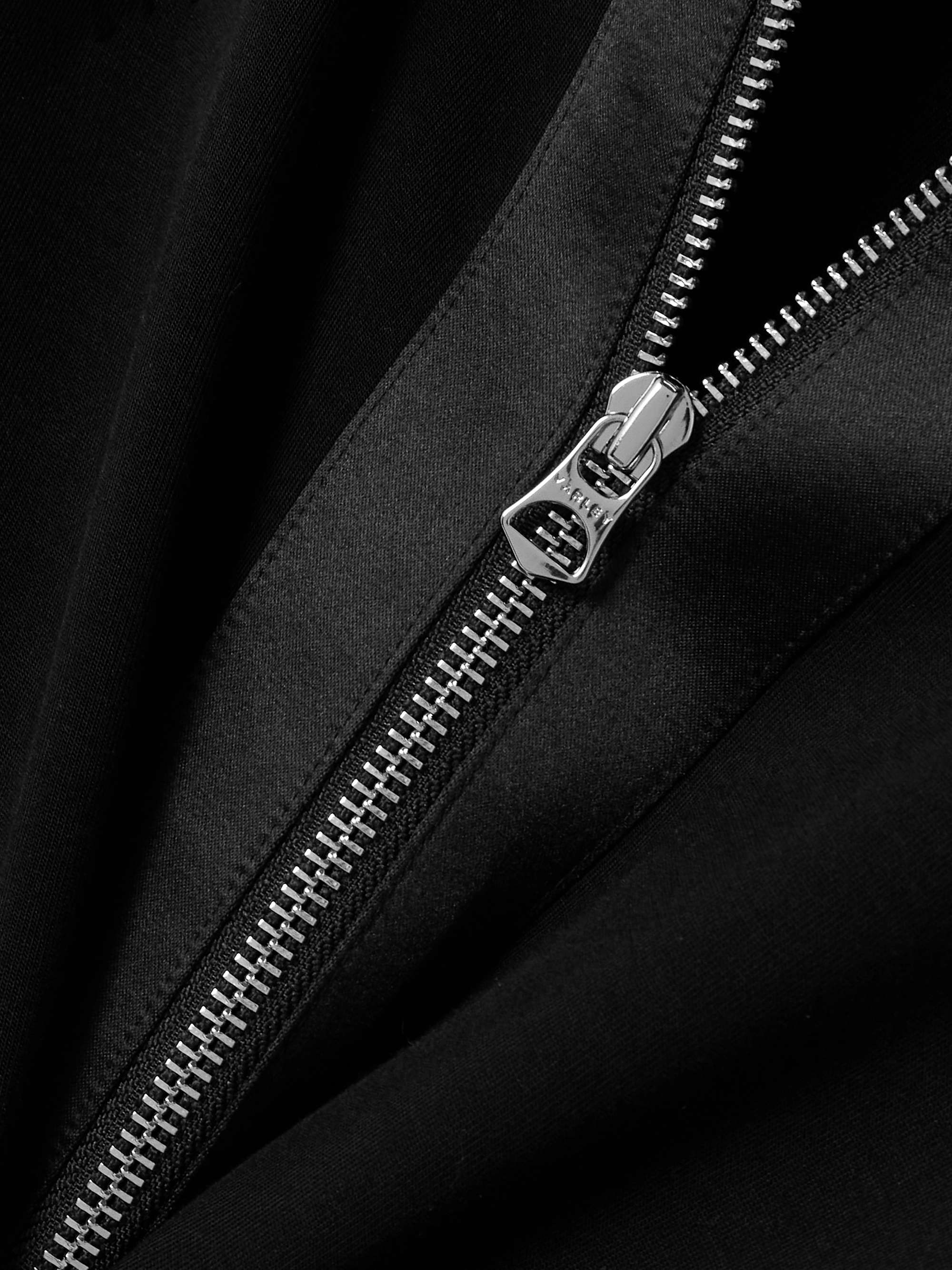 Roxbury satin-trimmed DoubleSoft® zip-up sweatshirt view