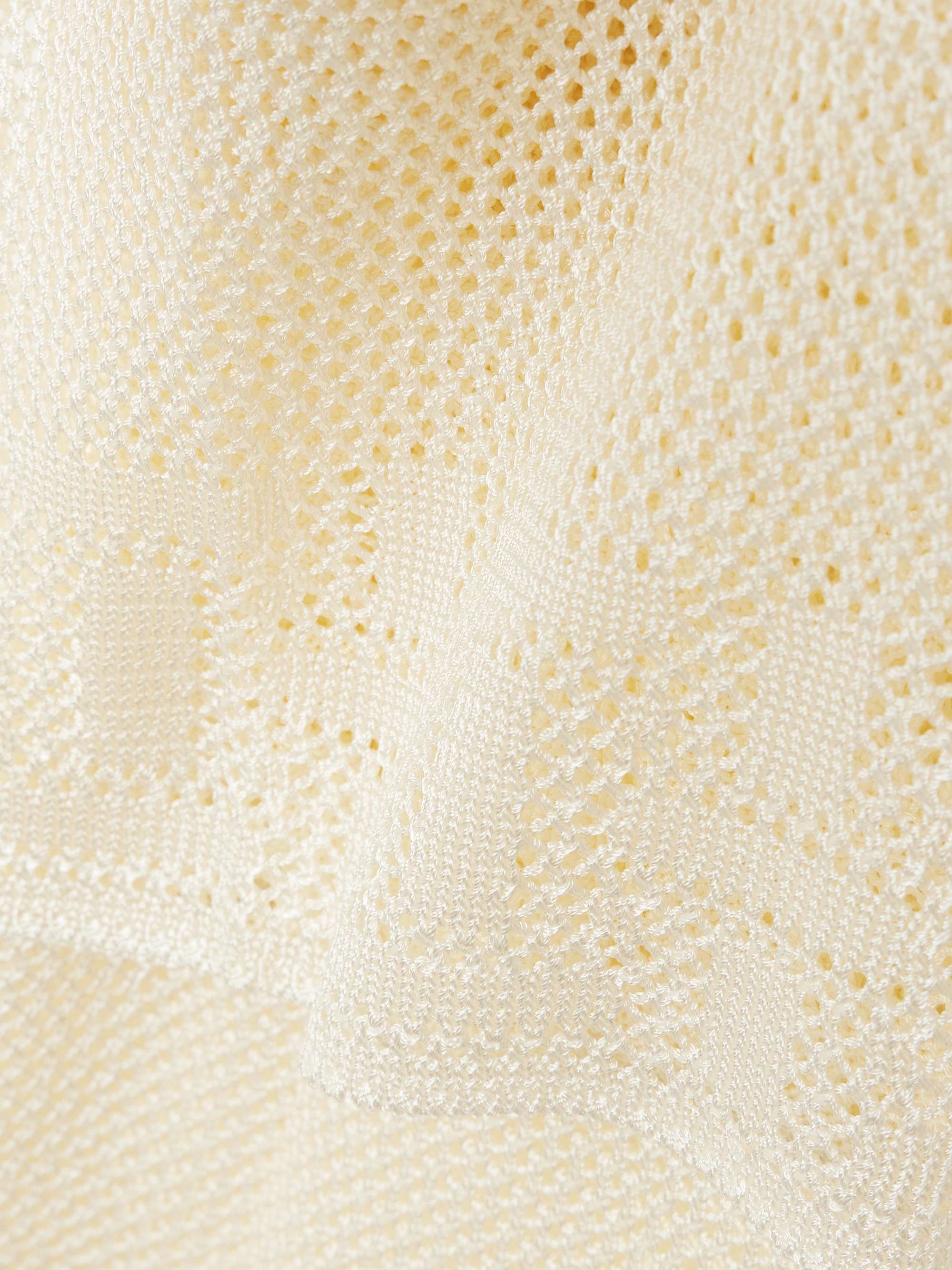 Crocheted wide-leg pants view