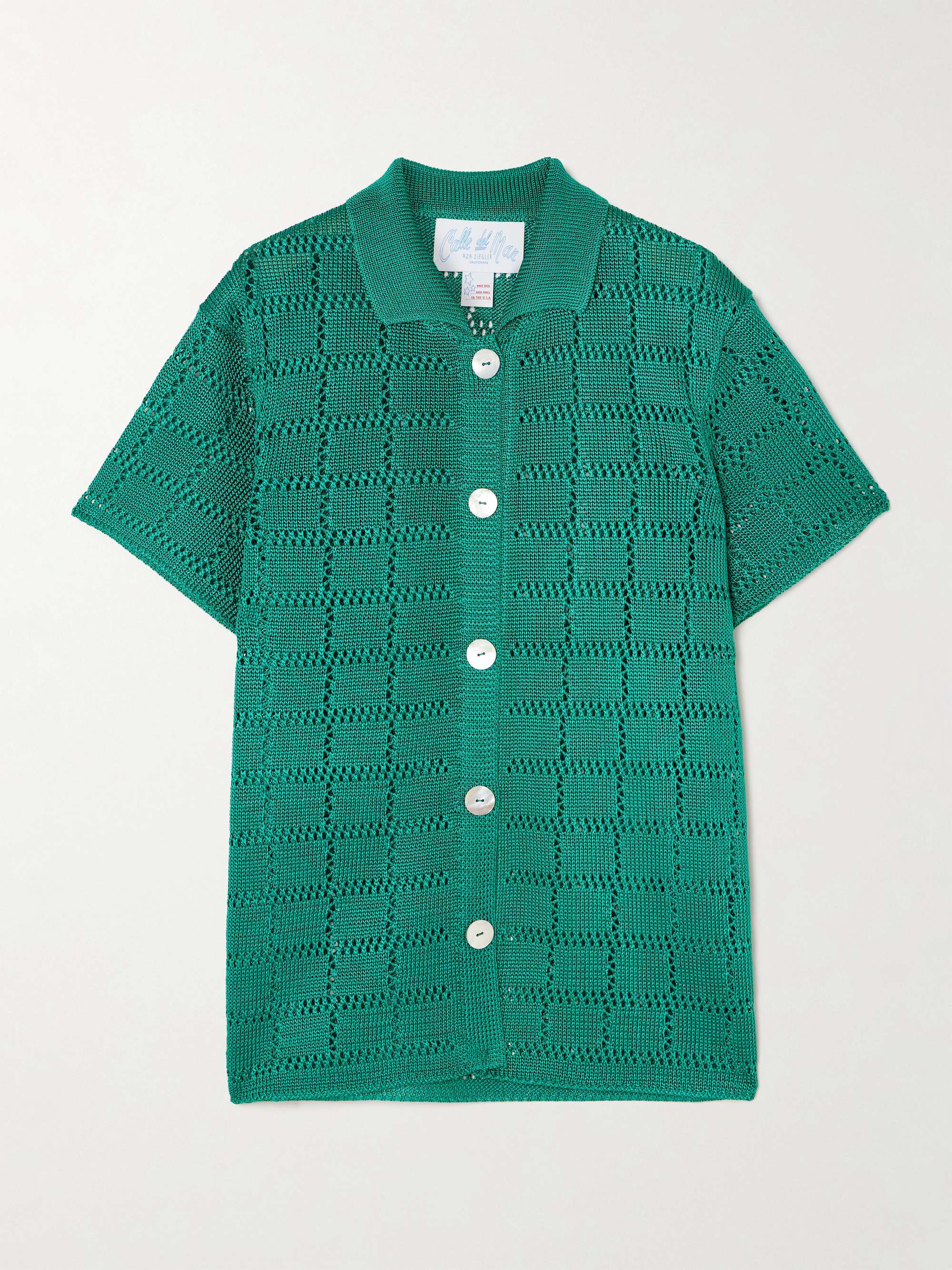 Crocheted shirt view