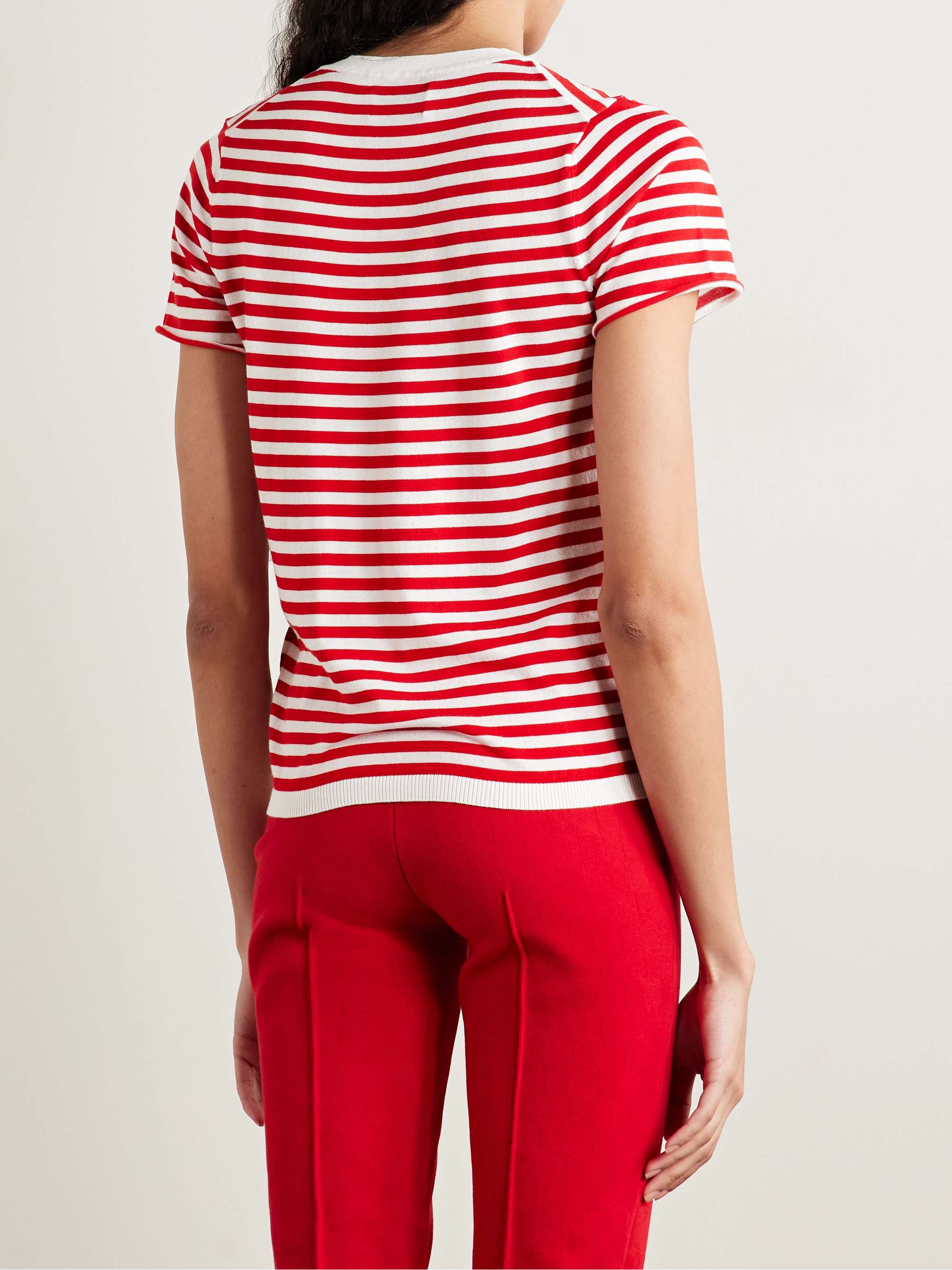 Owen striped cotton T-shirt view