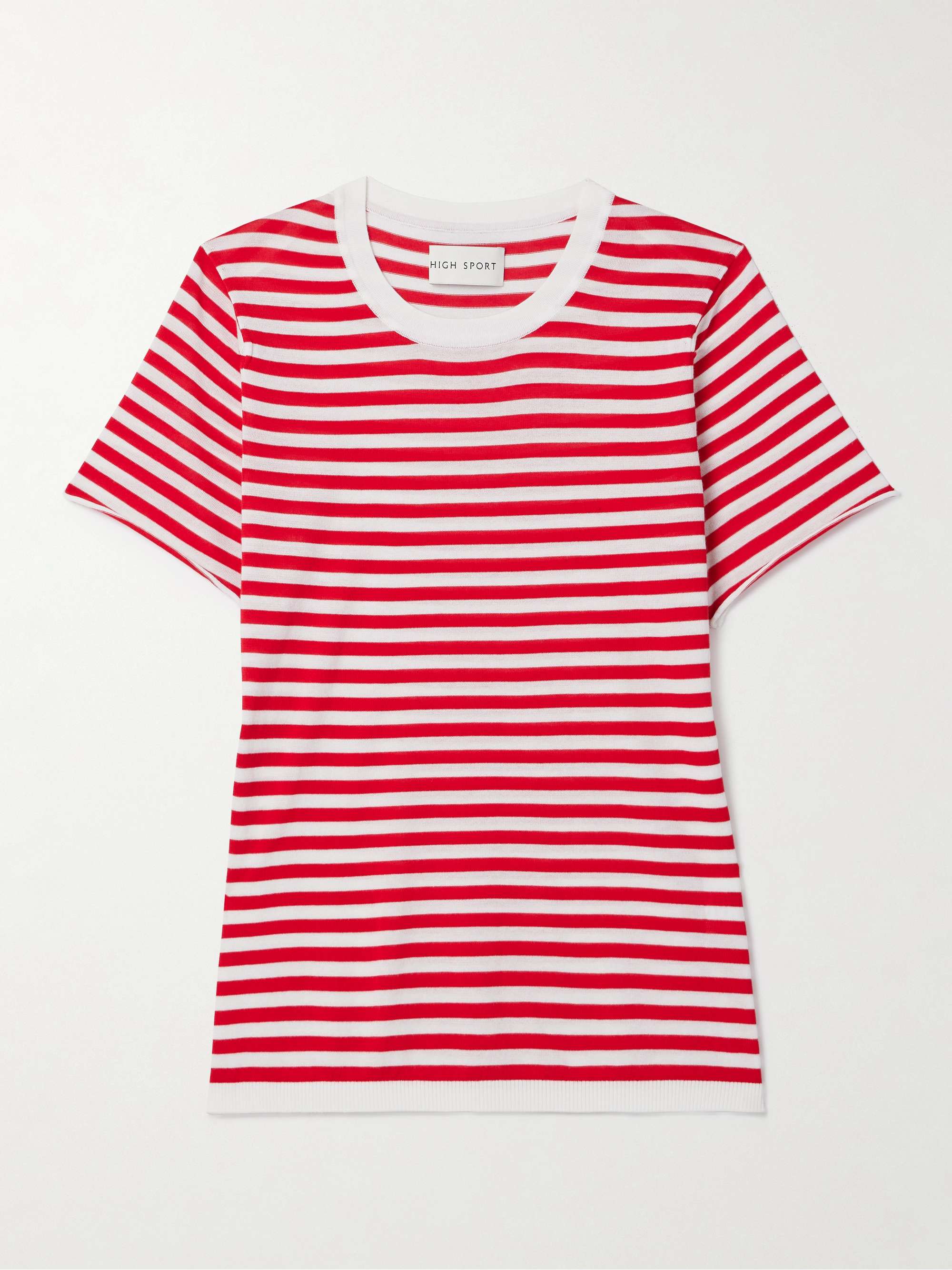 Owen striped cotton T-shirt view