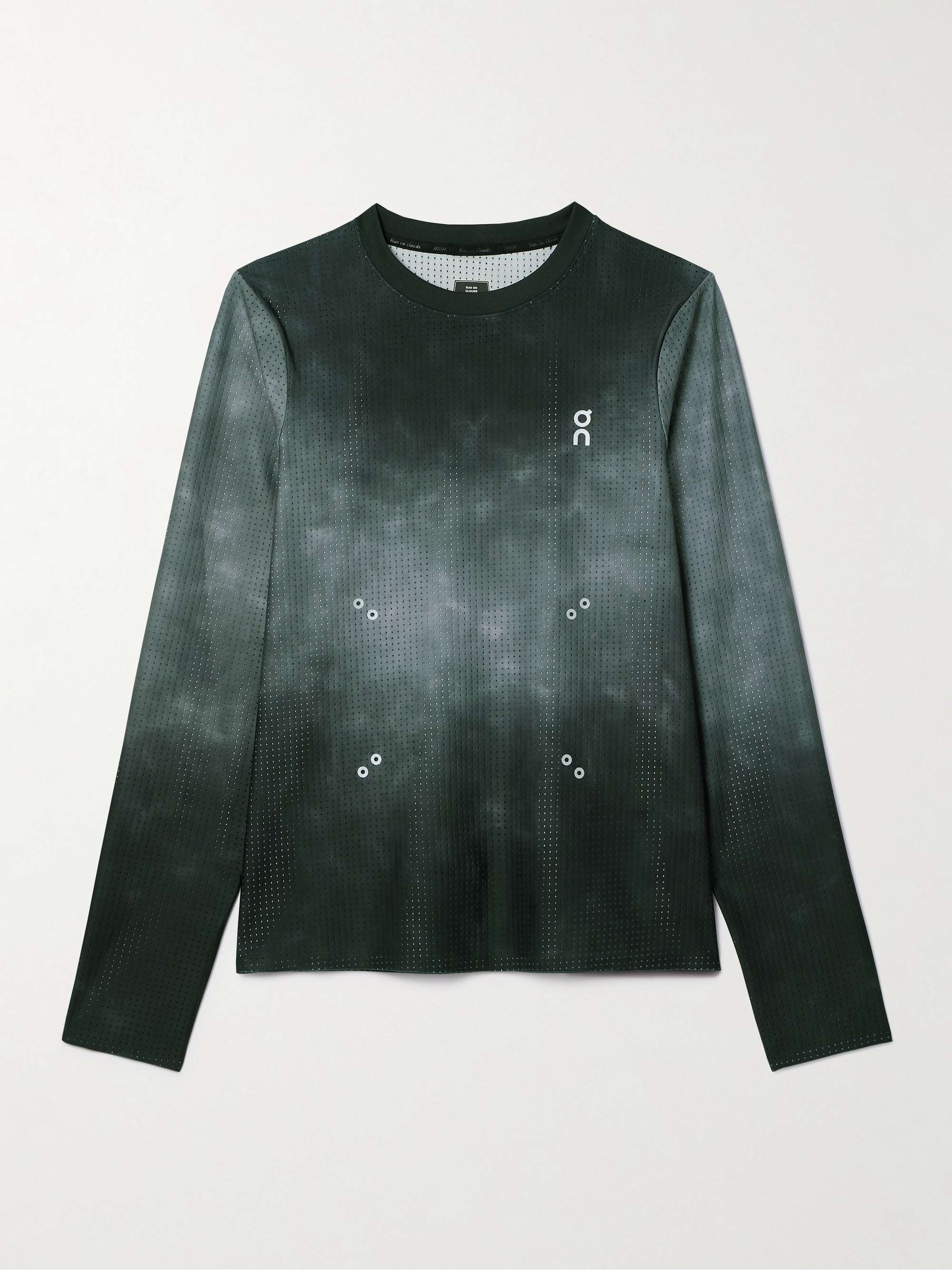 Pace tie-dyed perforated CleanCloud® T-shirt view