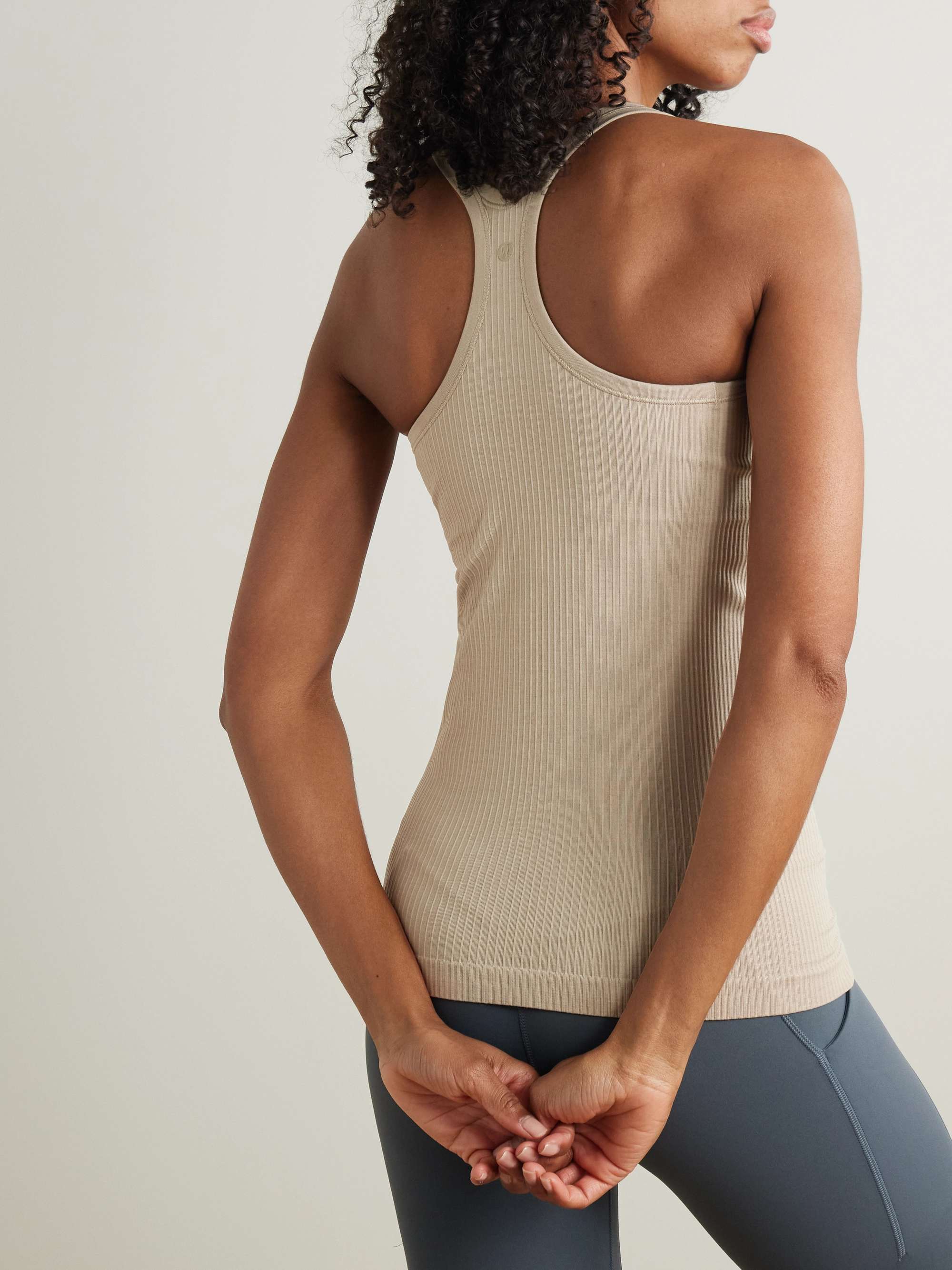 Yoga Ebb to Street ribbed tank view