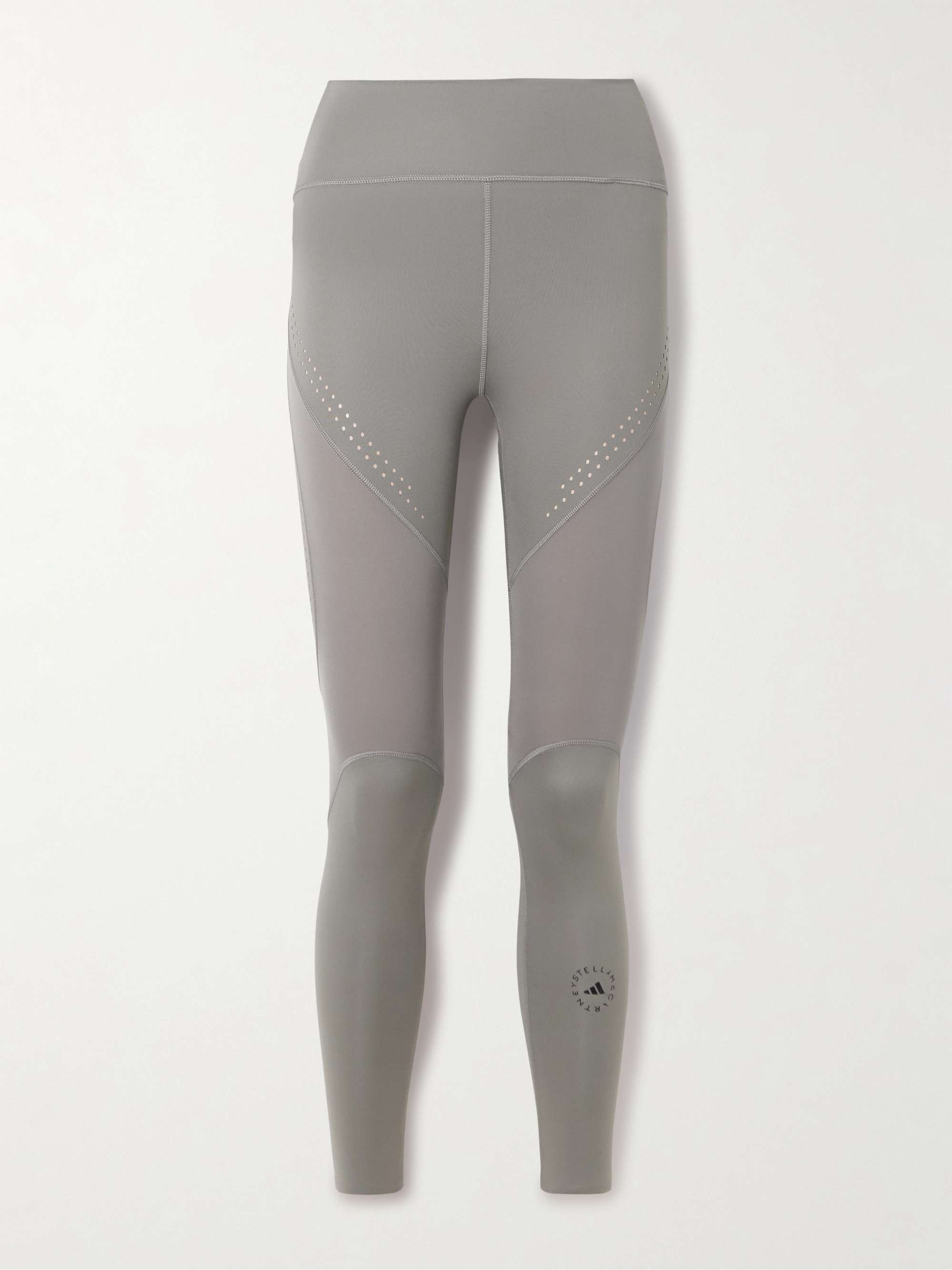 TruePurpose perforated stretch recycled leggings view