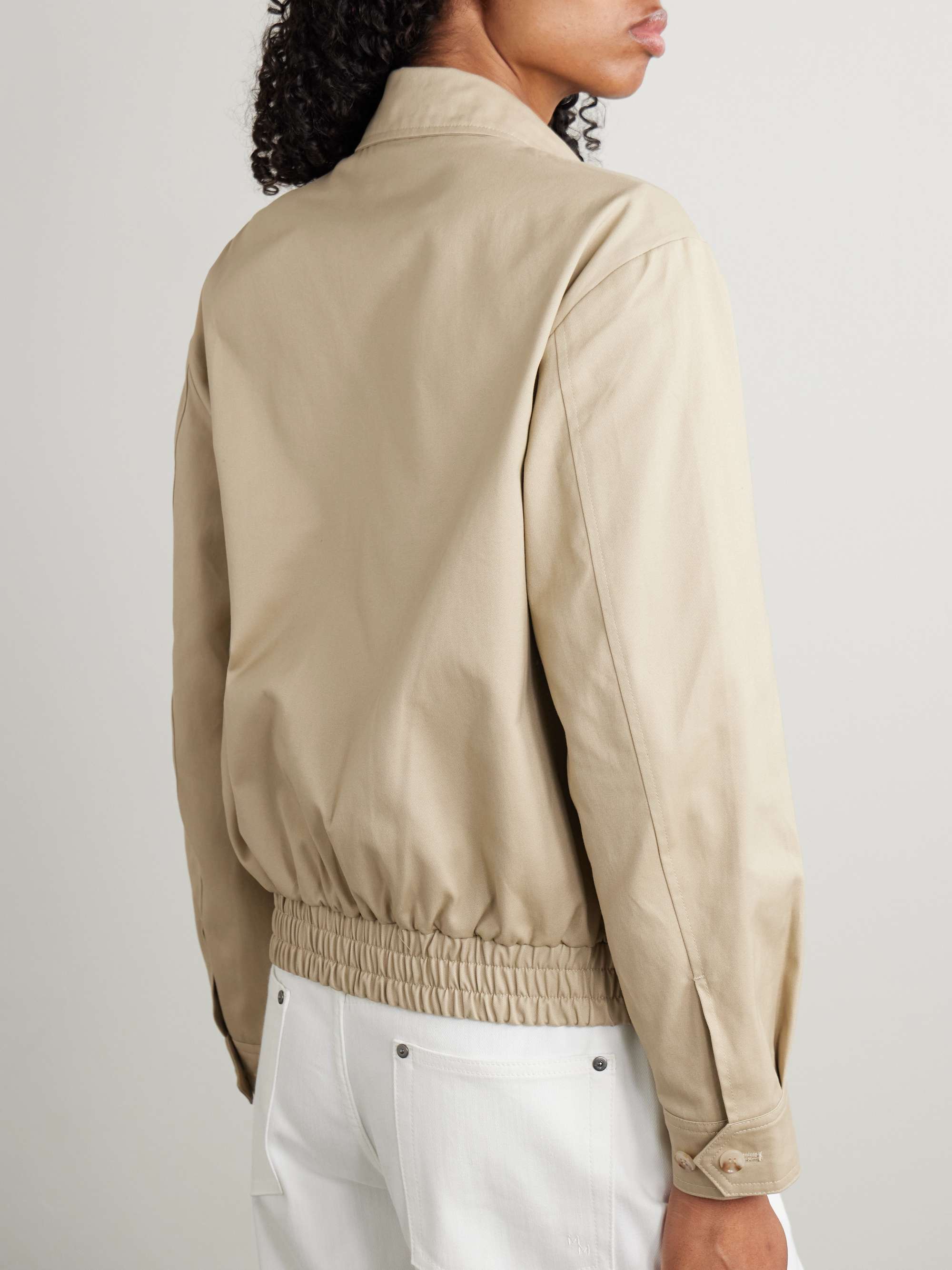 Prep H&W Crest embroidered cotton-twill jacket view