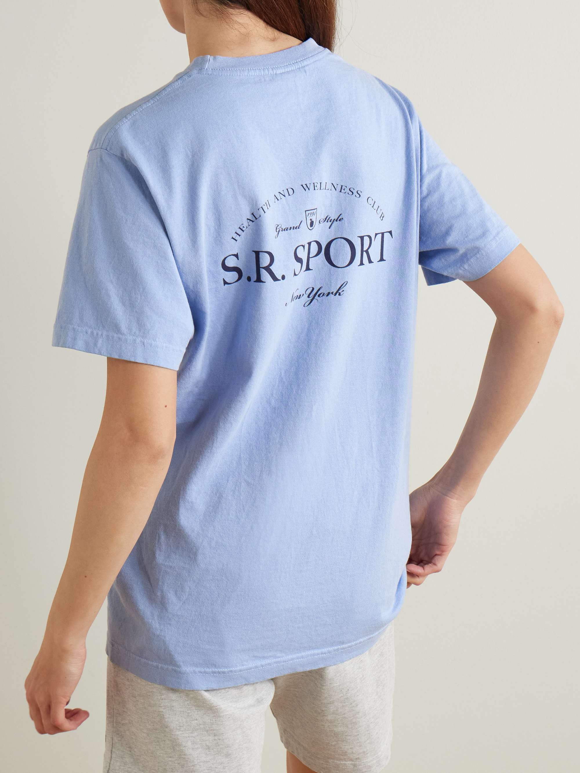 Wimbledon printed cotton-jersey T-shirt view
