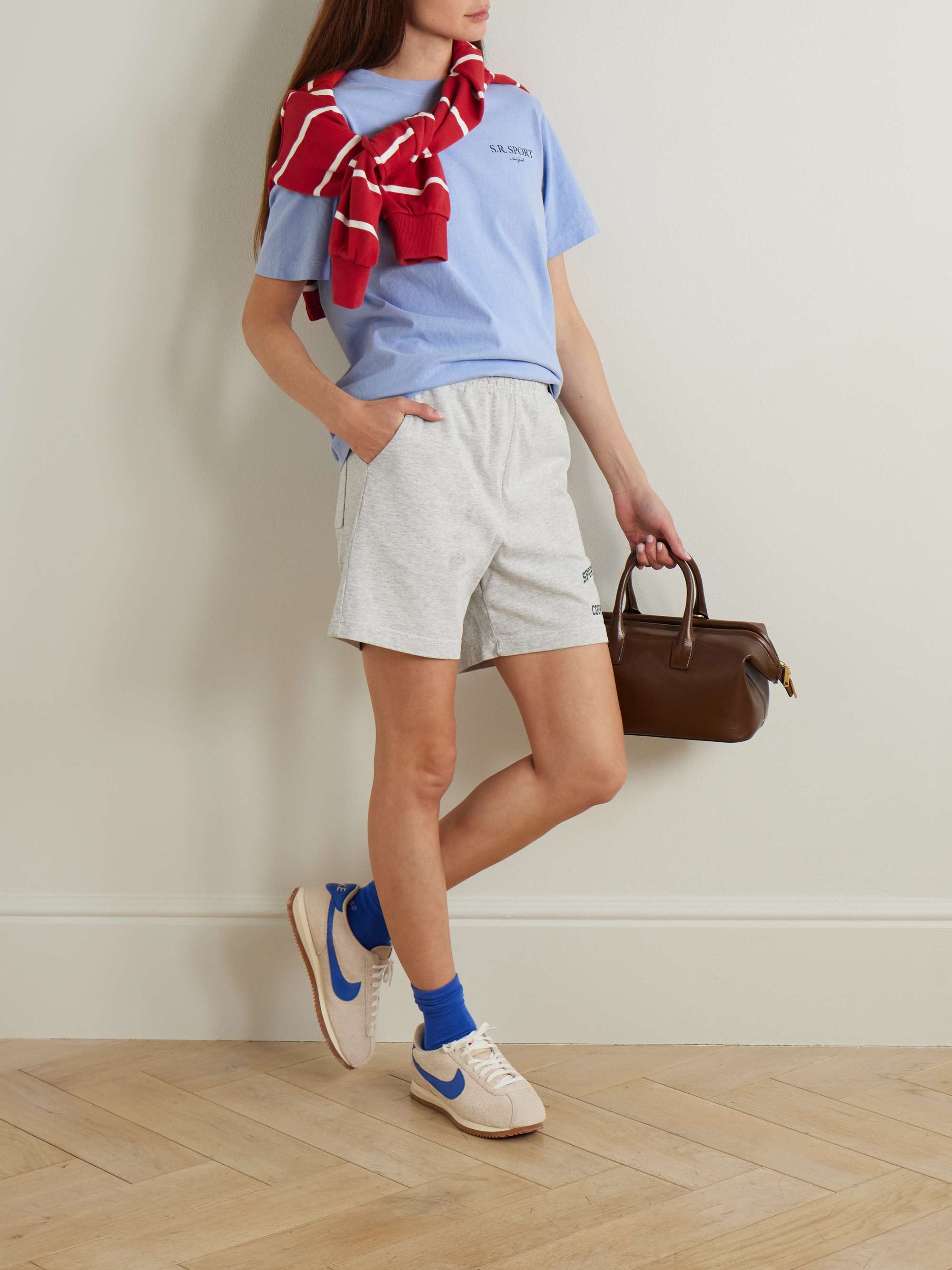 Wimbledon printed cotton-jersey T-shirt view