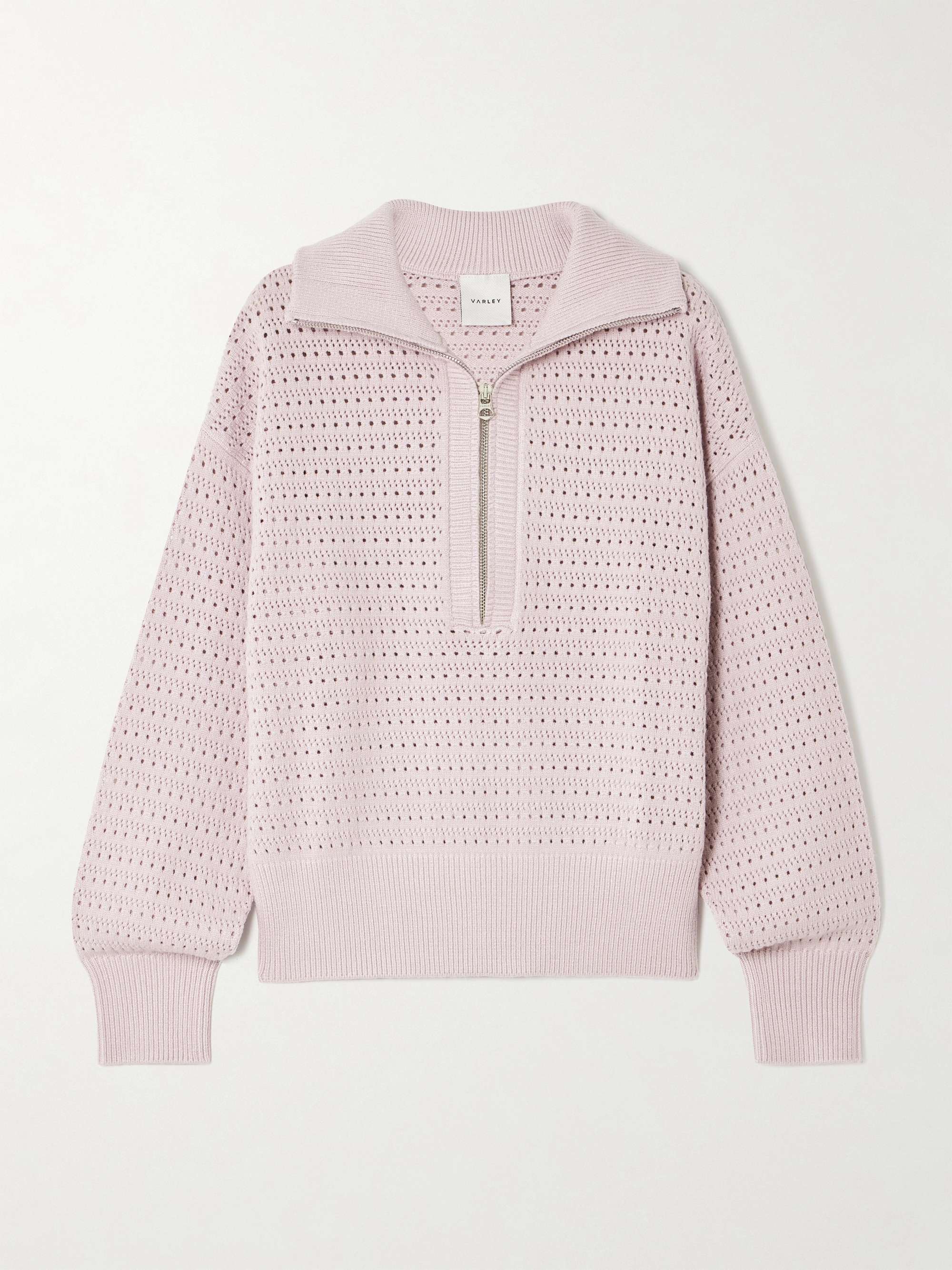 Darla pointelle-knit sweater view