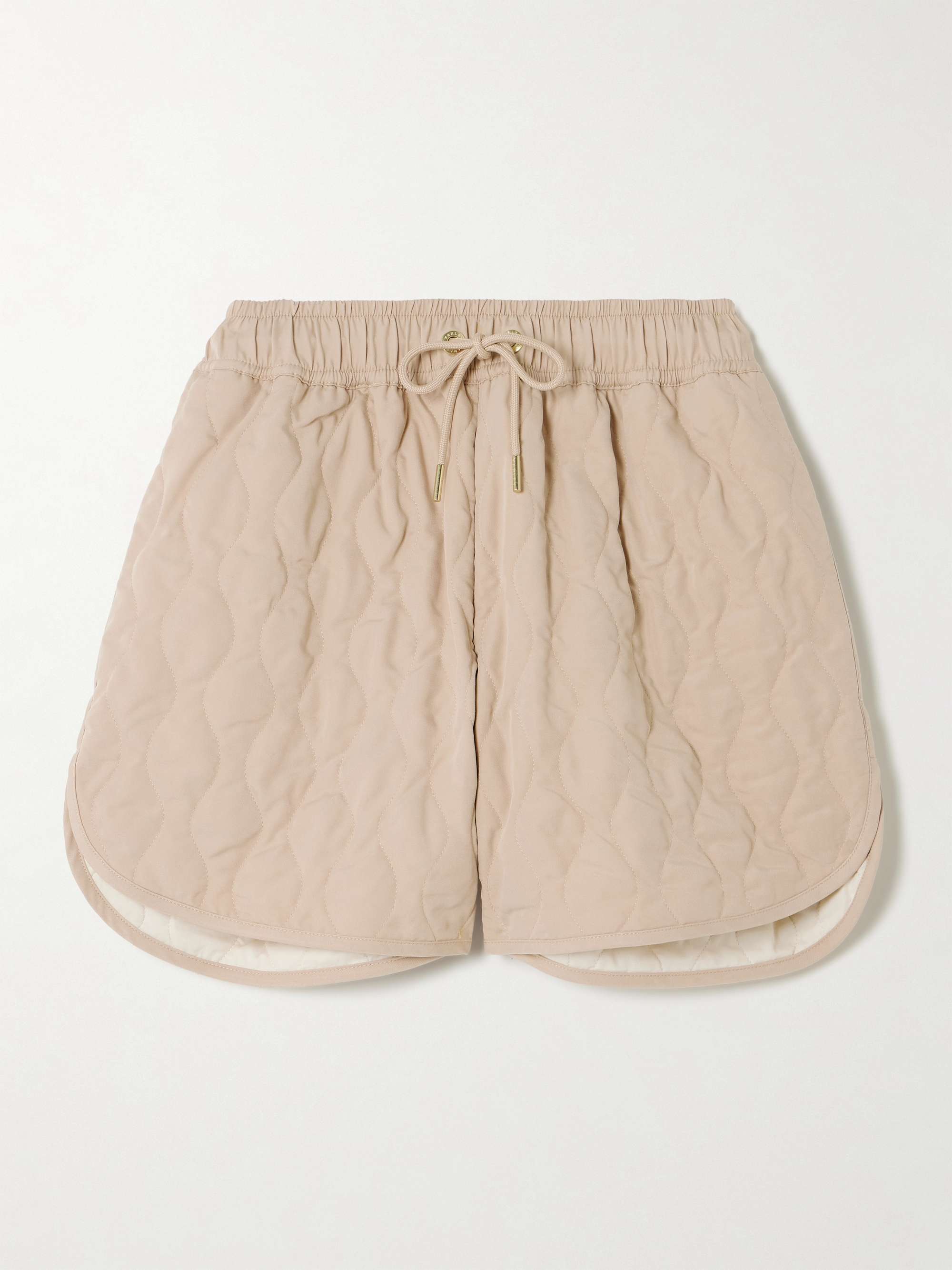Catrine quilted padded twill shorts view
