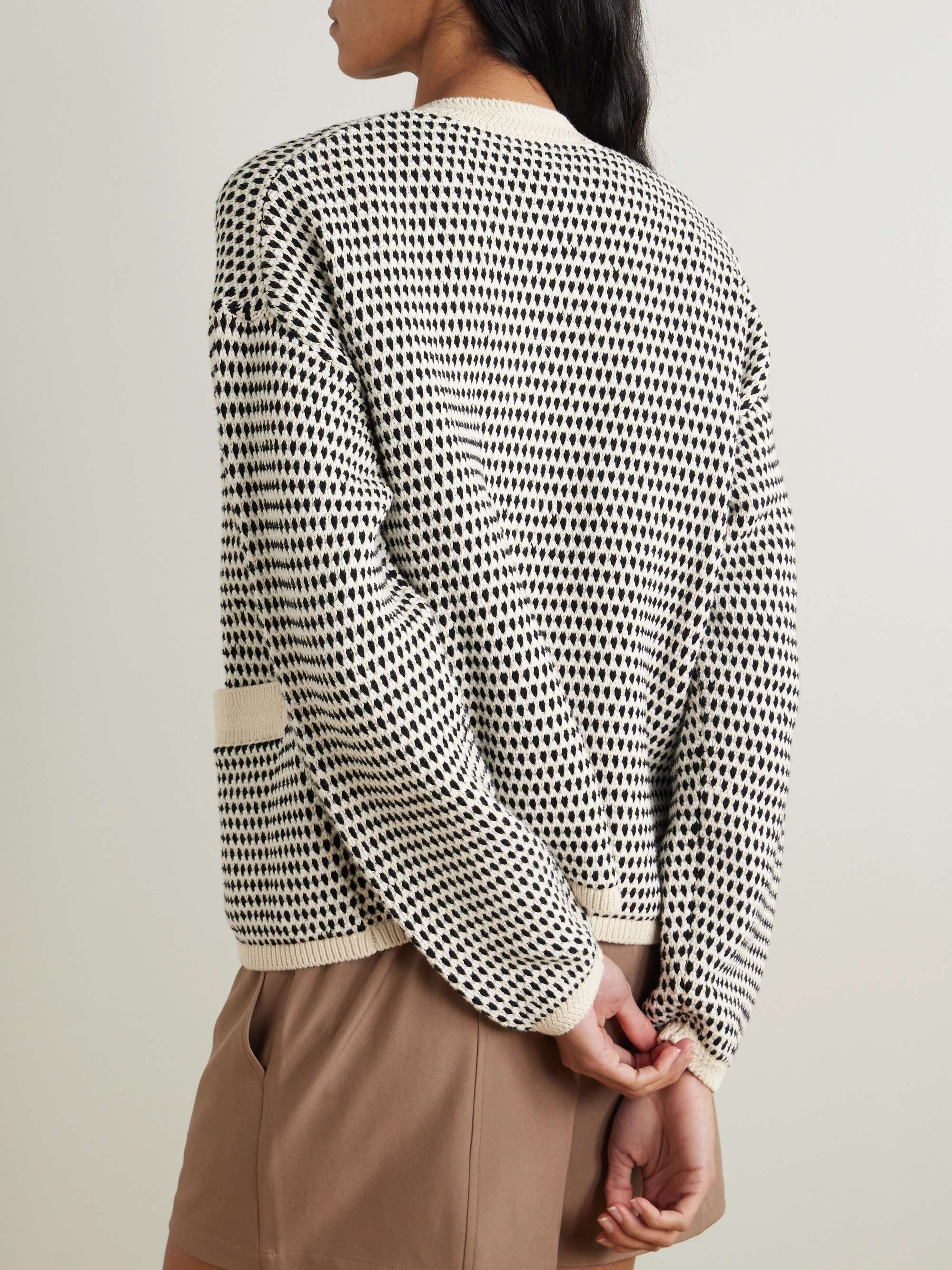 Tidewell crocheted cotton cardigan view