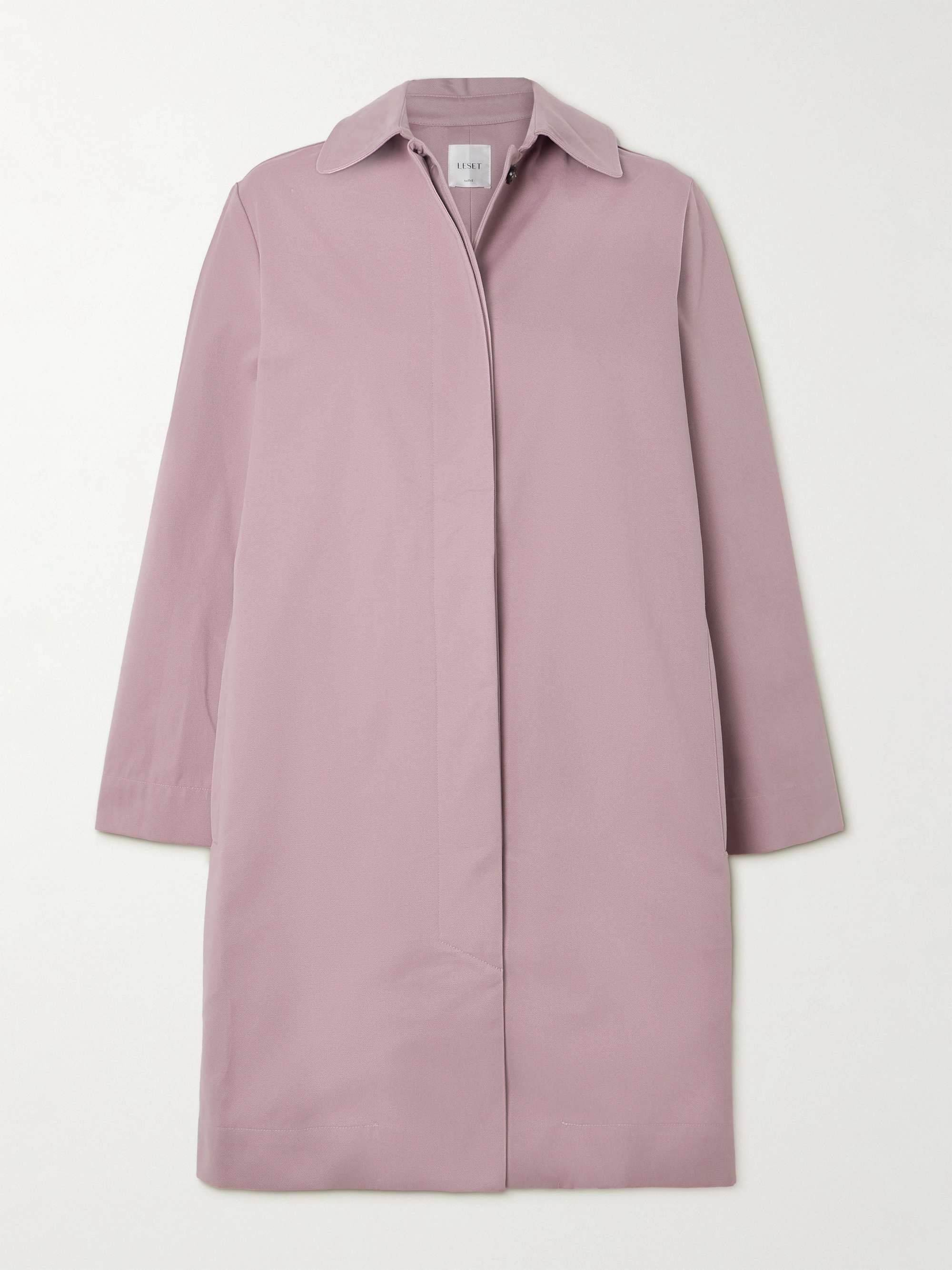Yuri cotton-twill coat view
