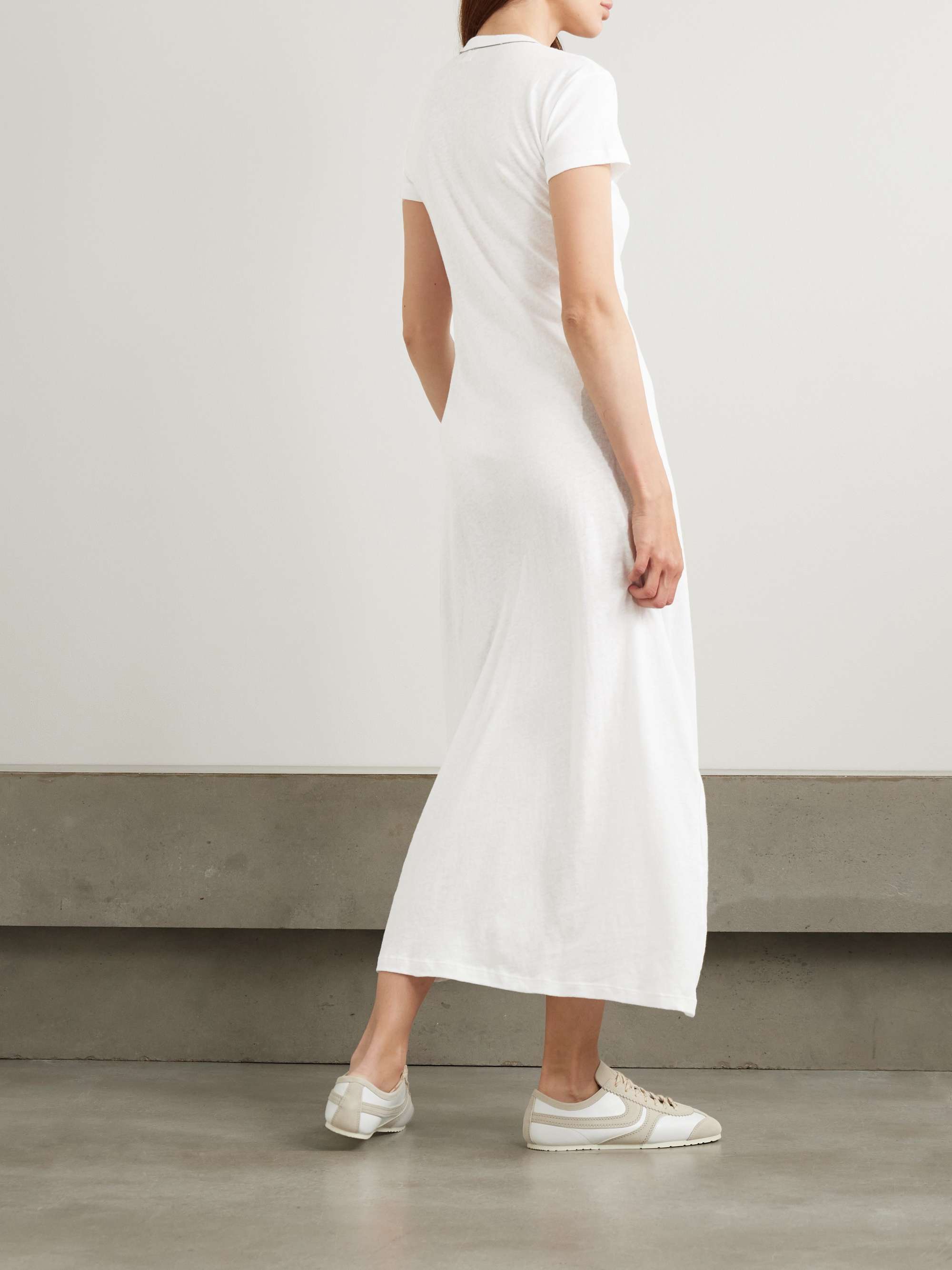 Laura recycled cotton-jersey maxi dress view