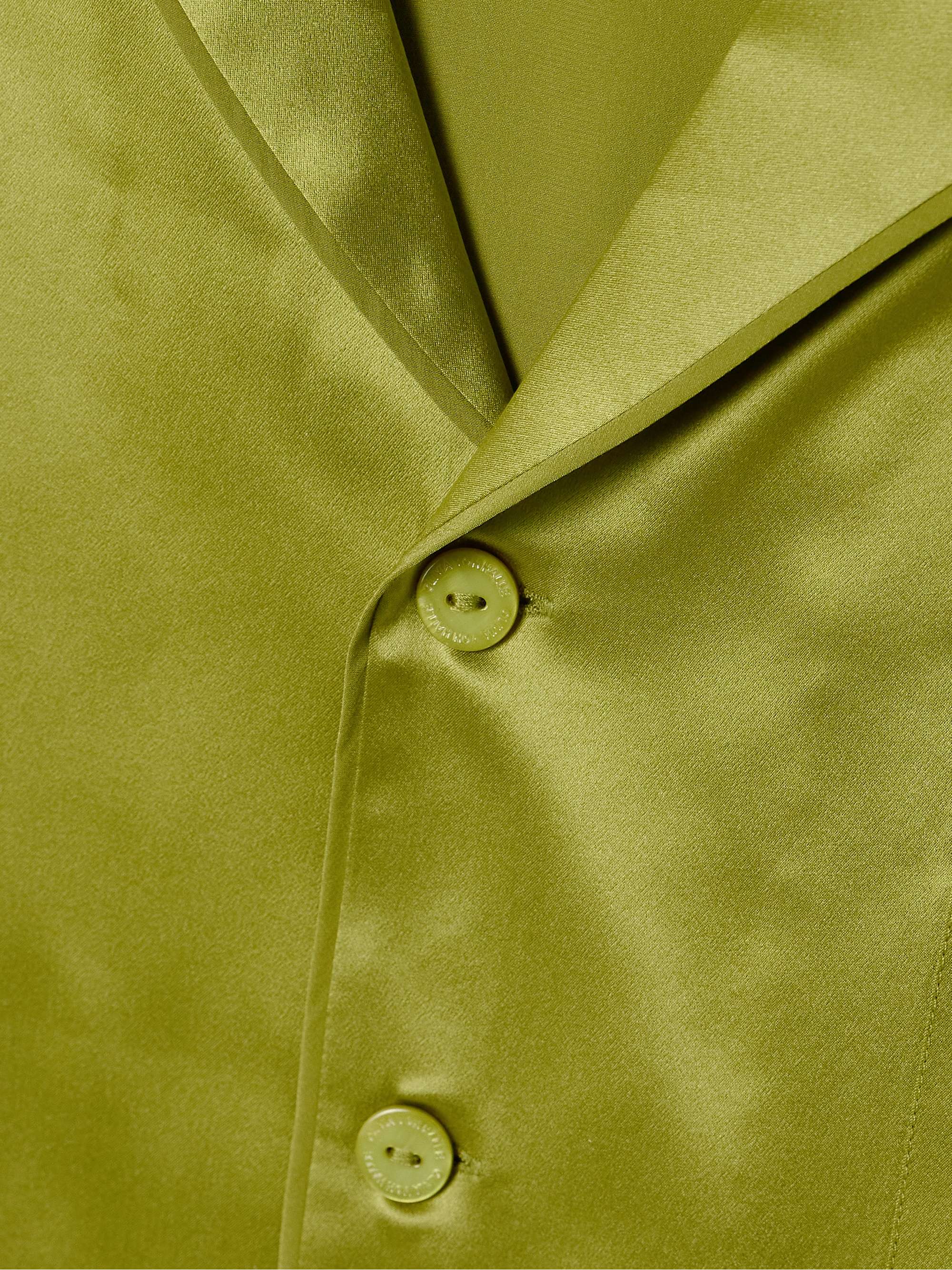 Fifi silk-satin pajama set view