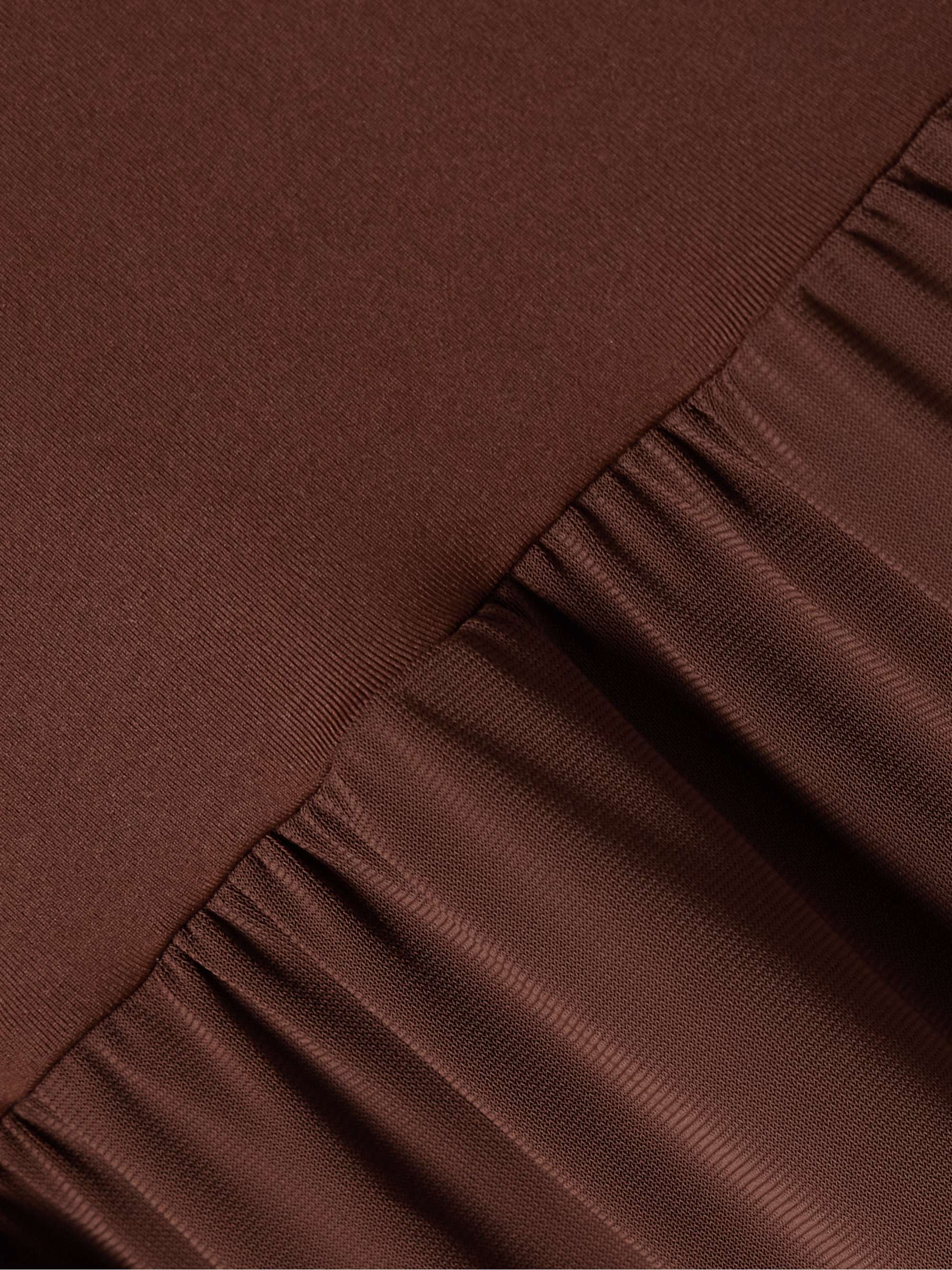 Oda strapless stretch-jersey maxi dress view
