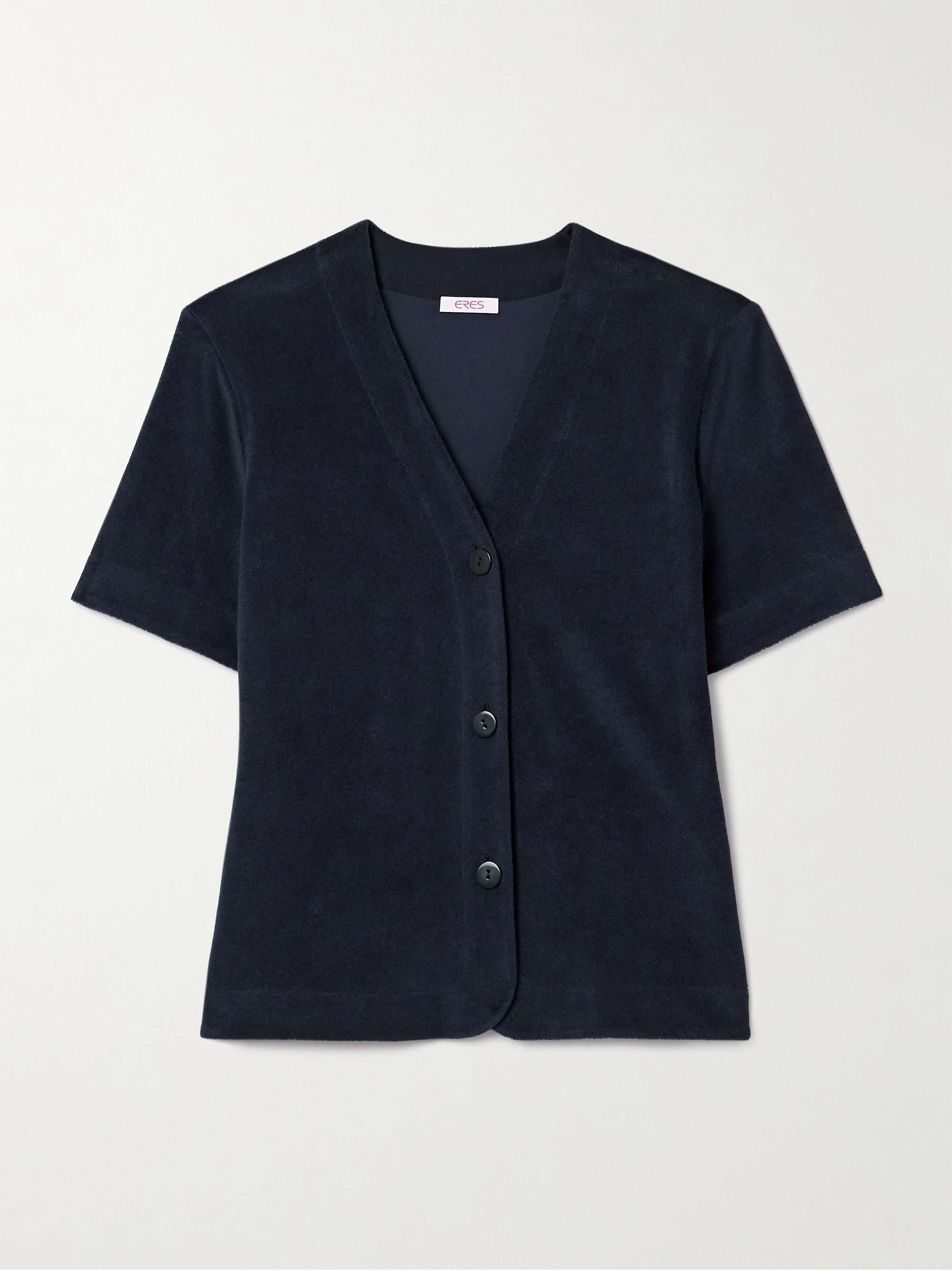 Paresse cotton-terry top view