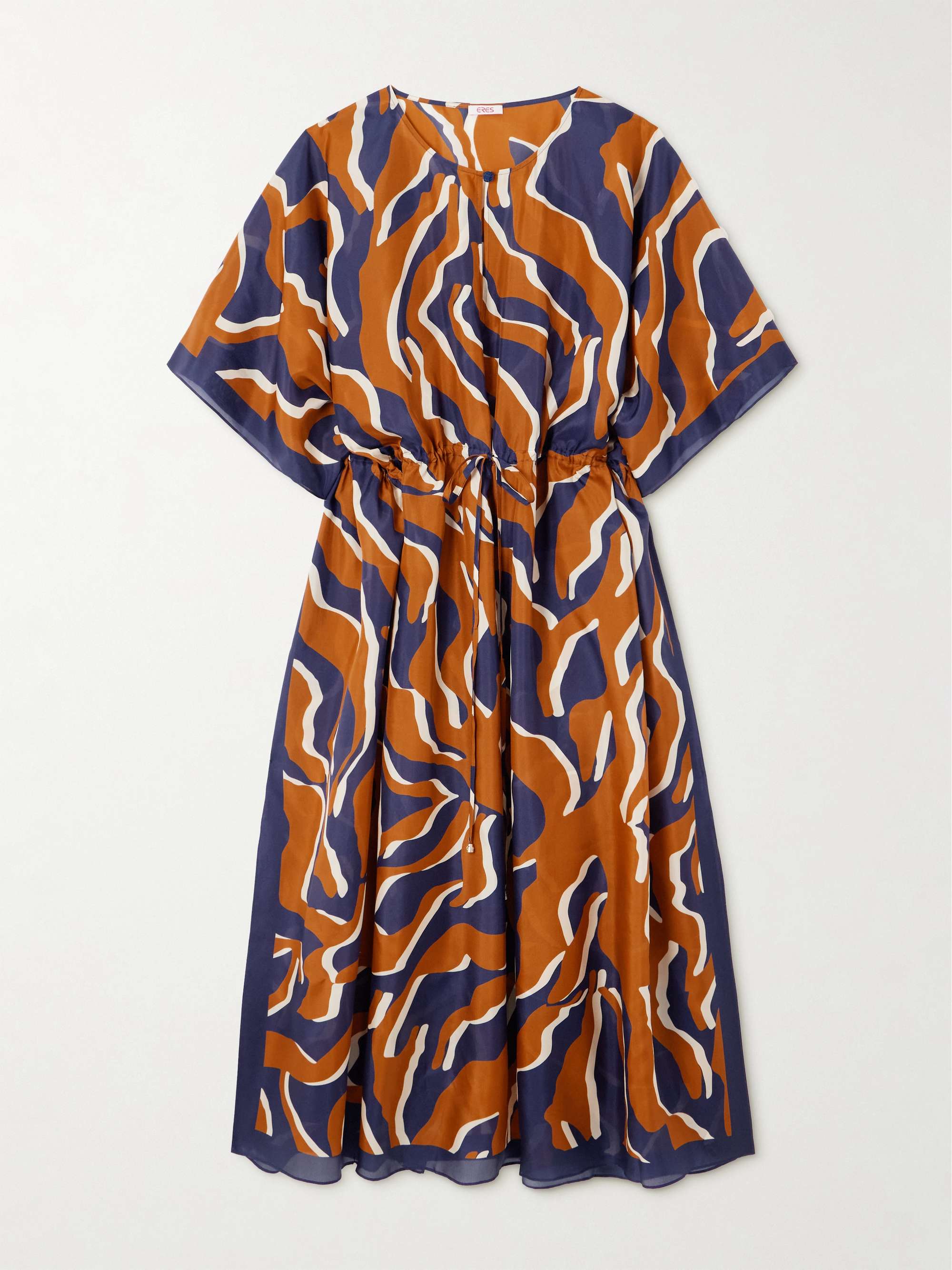 Continent Archipel printed silk-chiffon kaftan view