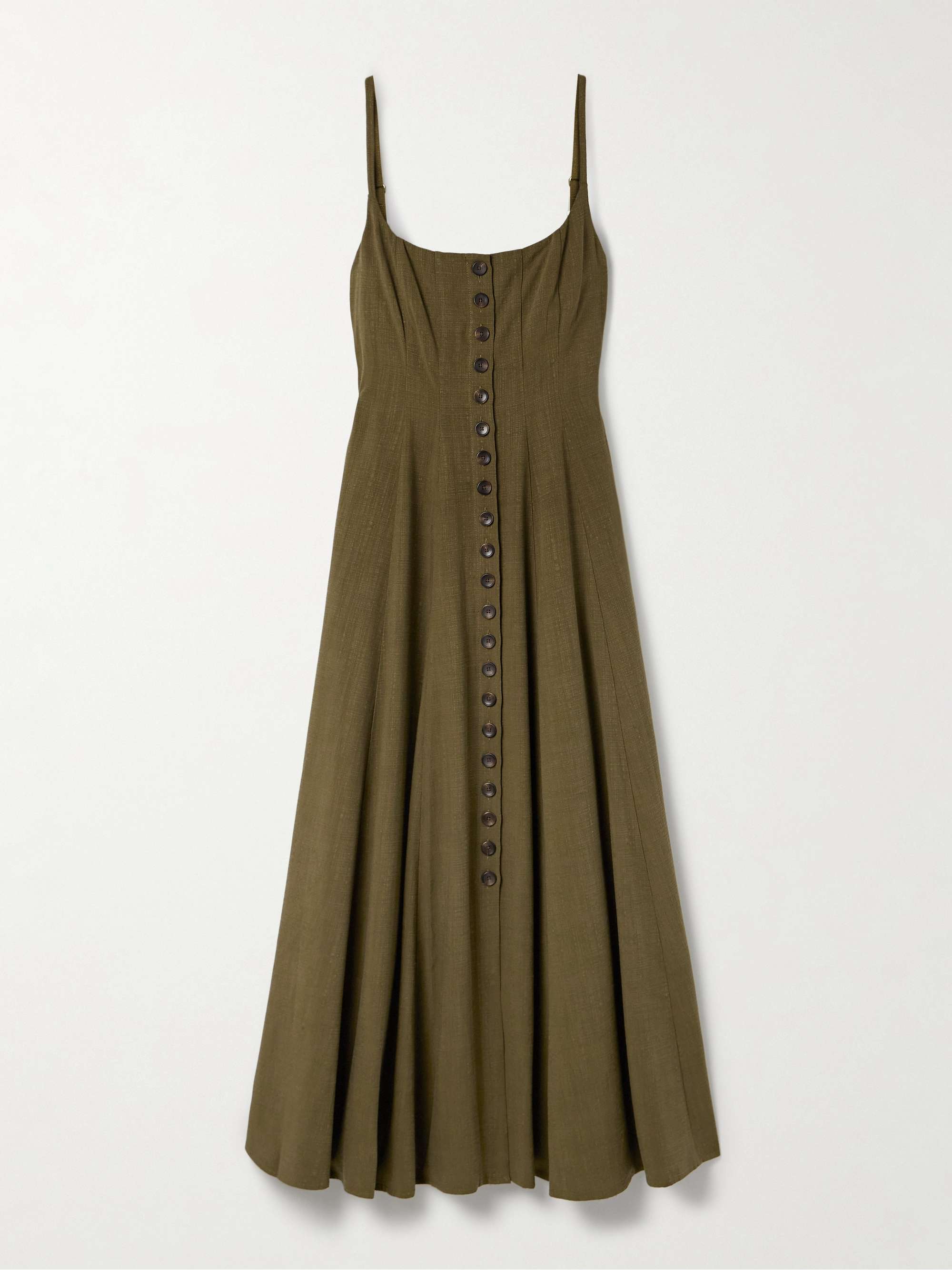 Alba woven midi dress view