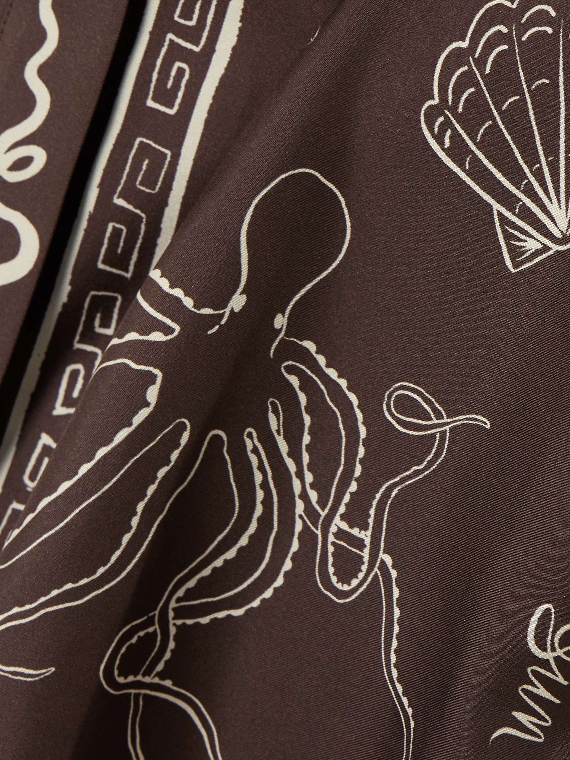+ Sam Pauletto Sammy printed silk-twill shirt view