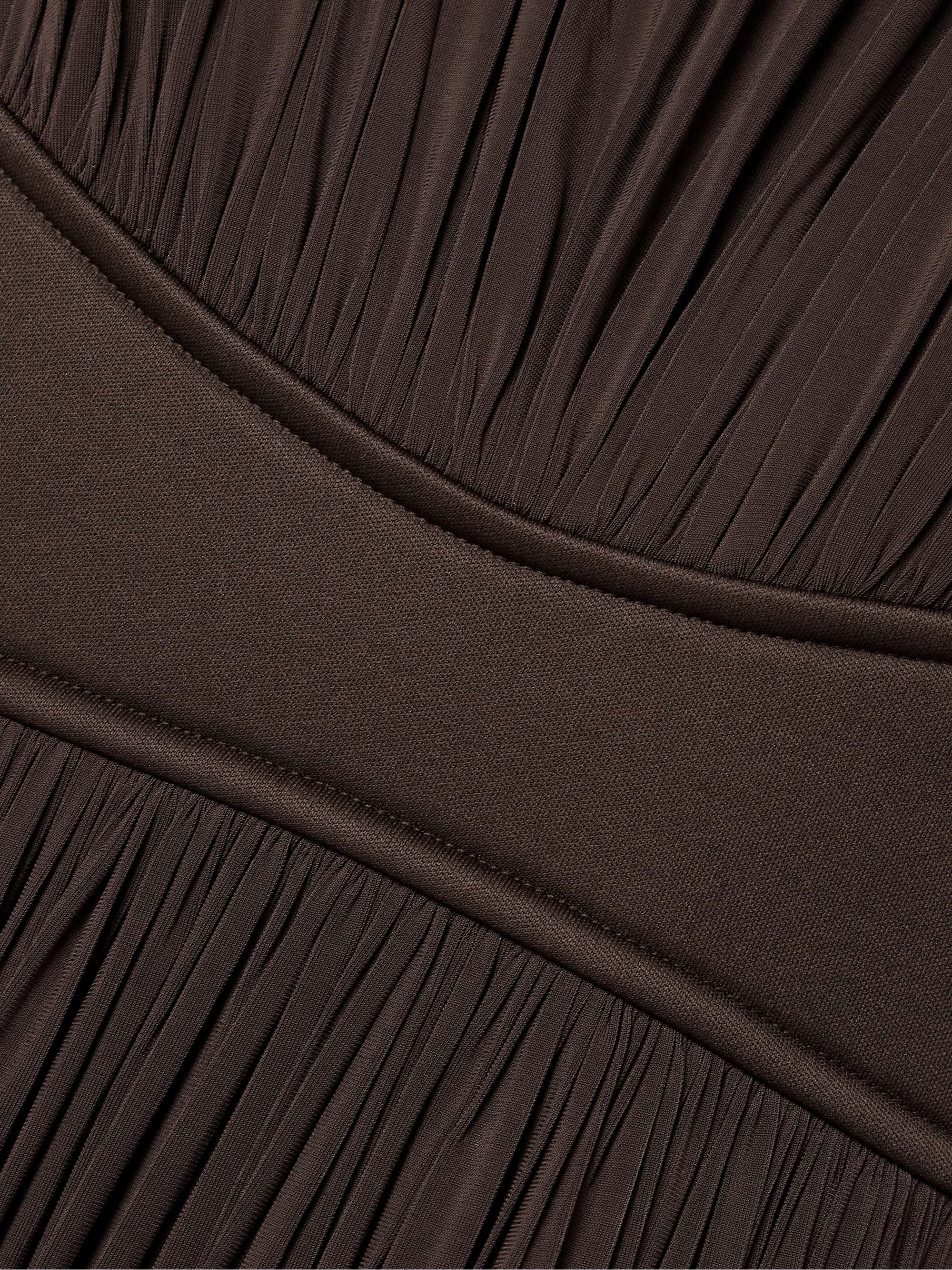 Illuminate gathered stretch-jersey maxi dress view