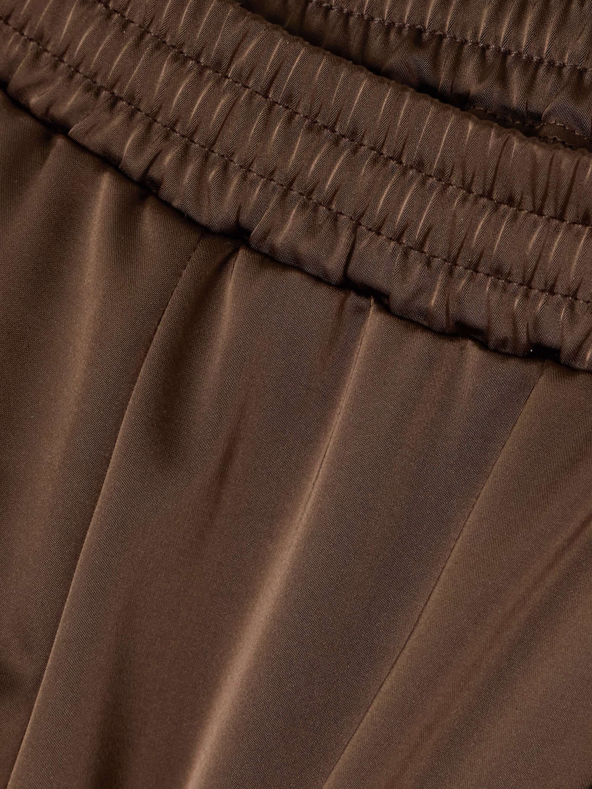 Argo satin wide-leg pants view