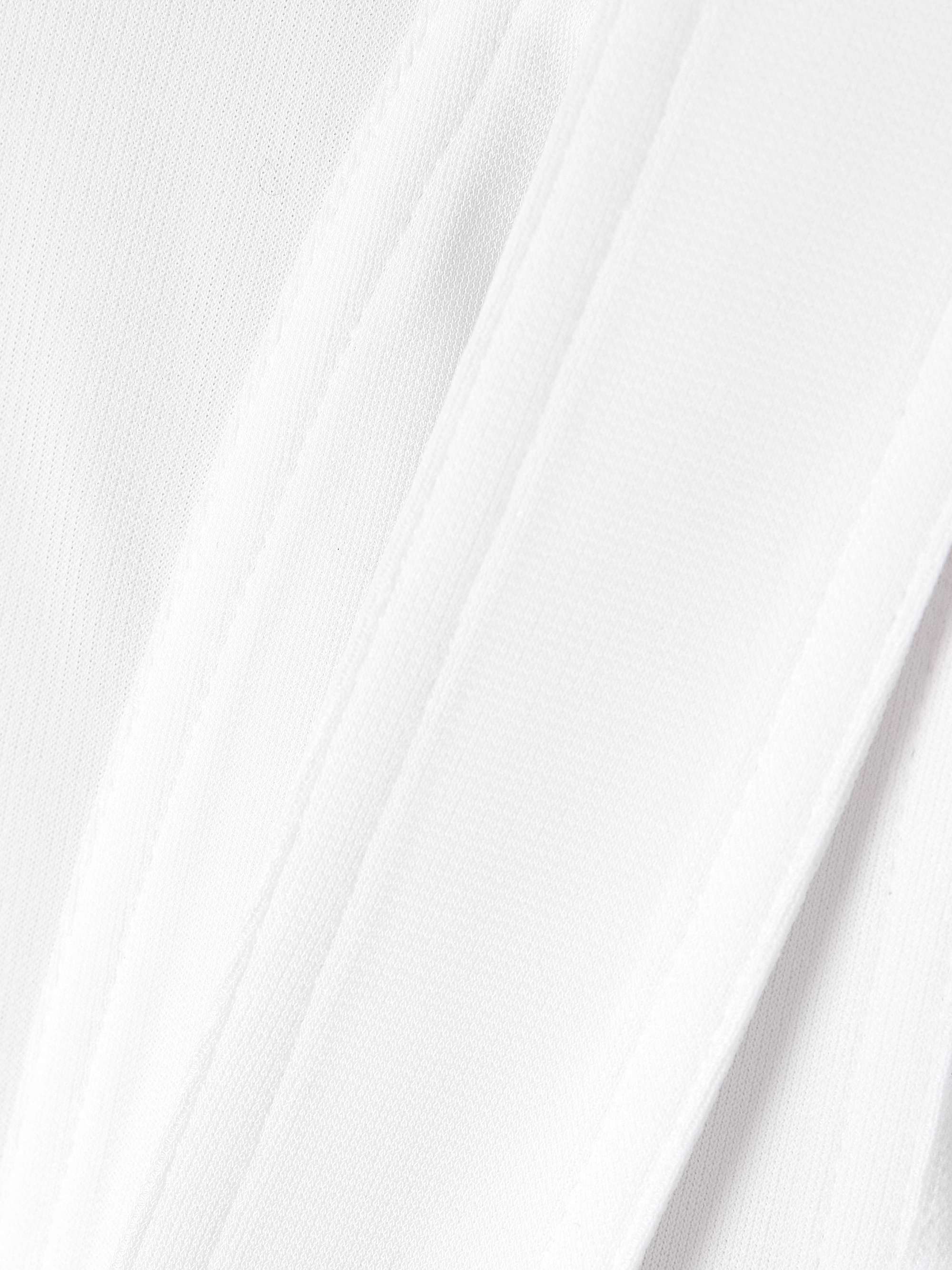 Elian tie-neck draped stretch-jersey maxi dress view