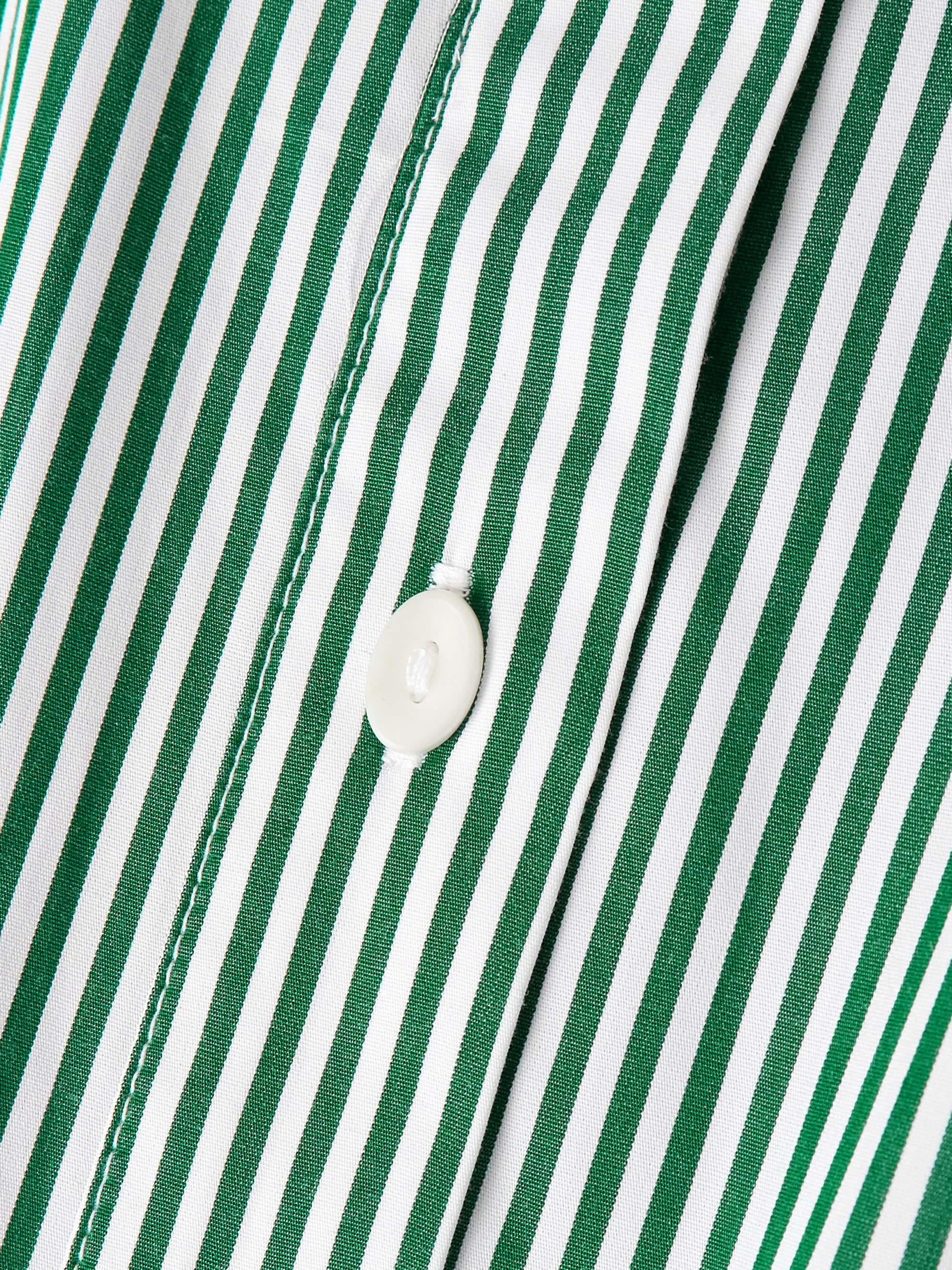 Freja striped cotton-blend poplin playsuit view