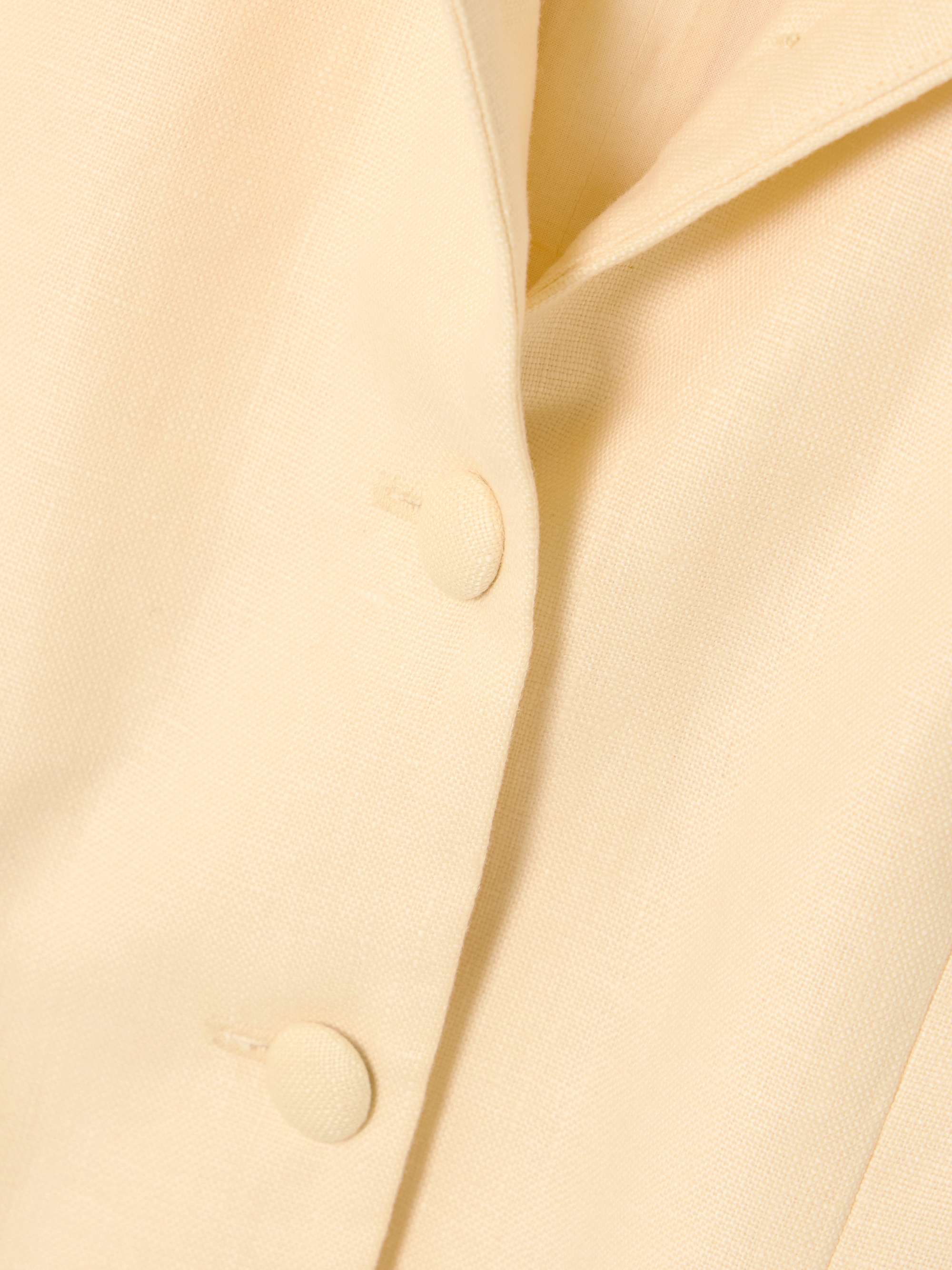 Jane linen vest view