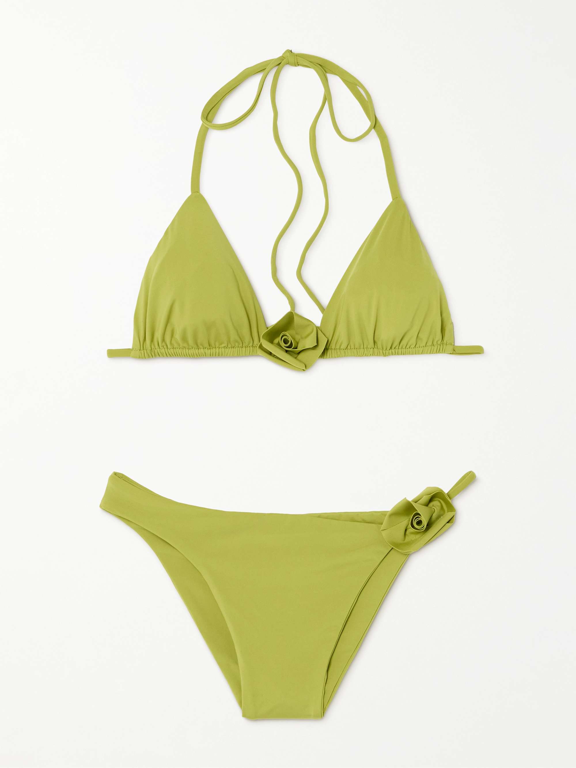 Chipi appliquéd triangle bikini view