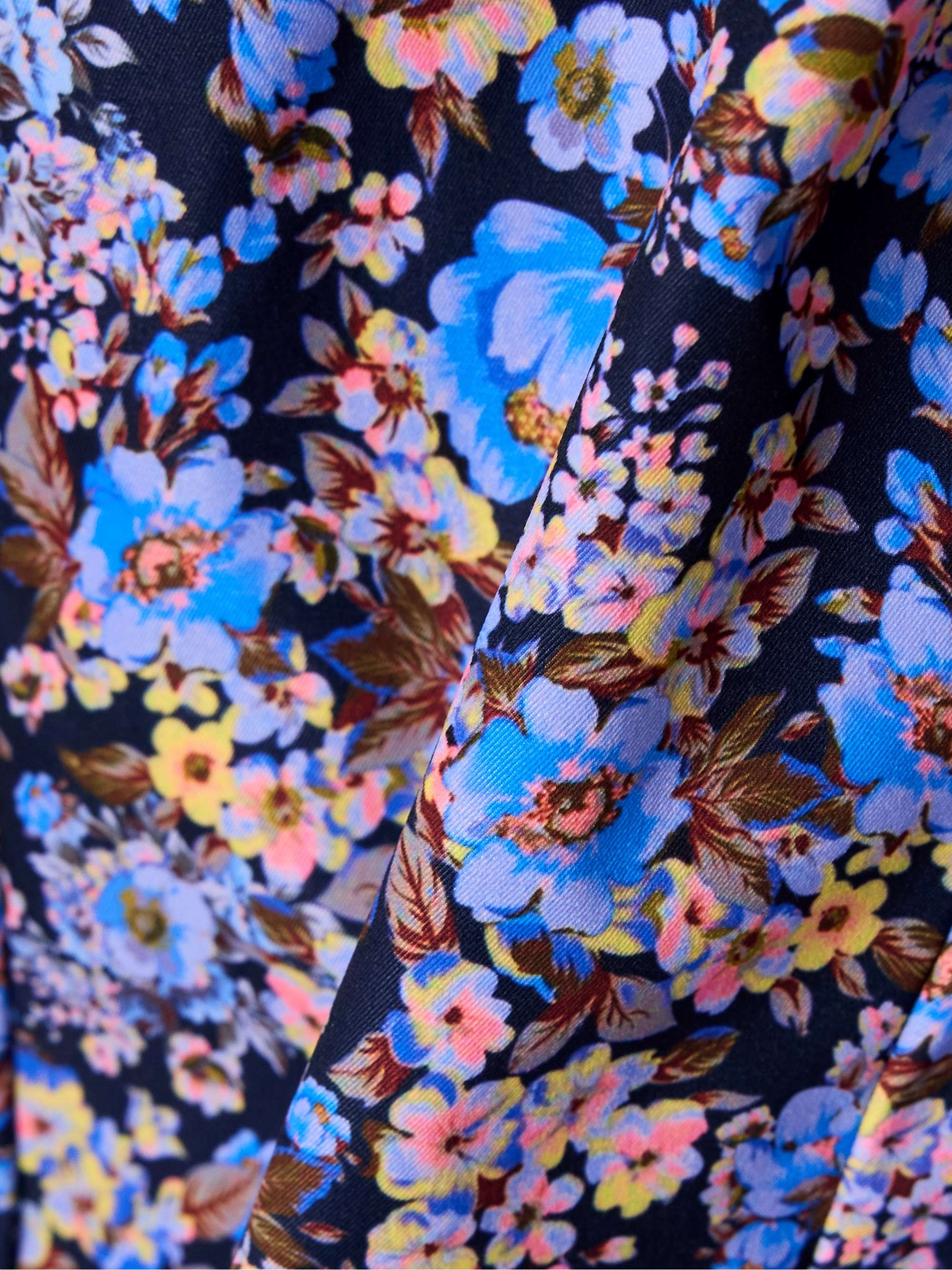 Zeina ruffled floral-print twill mini dress view