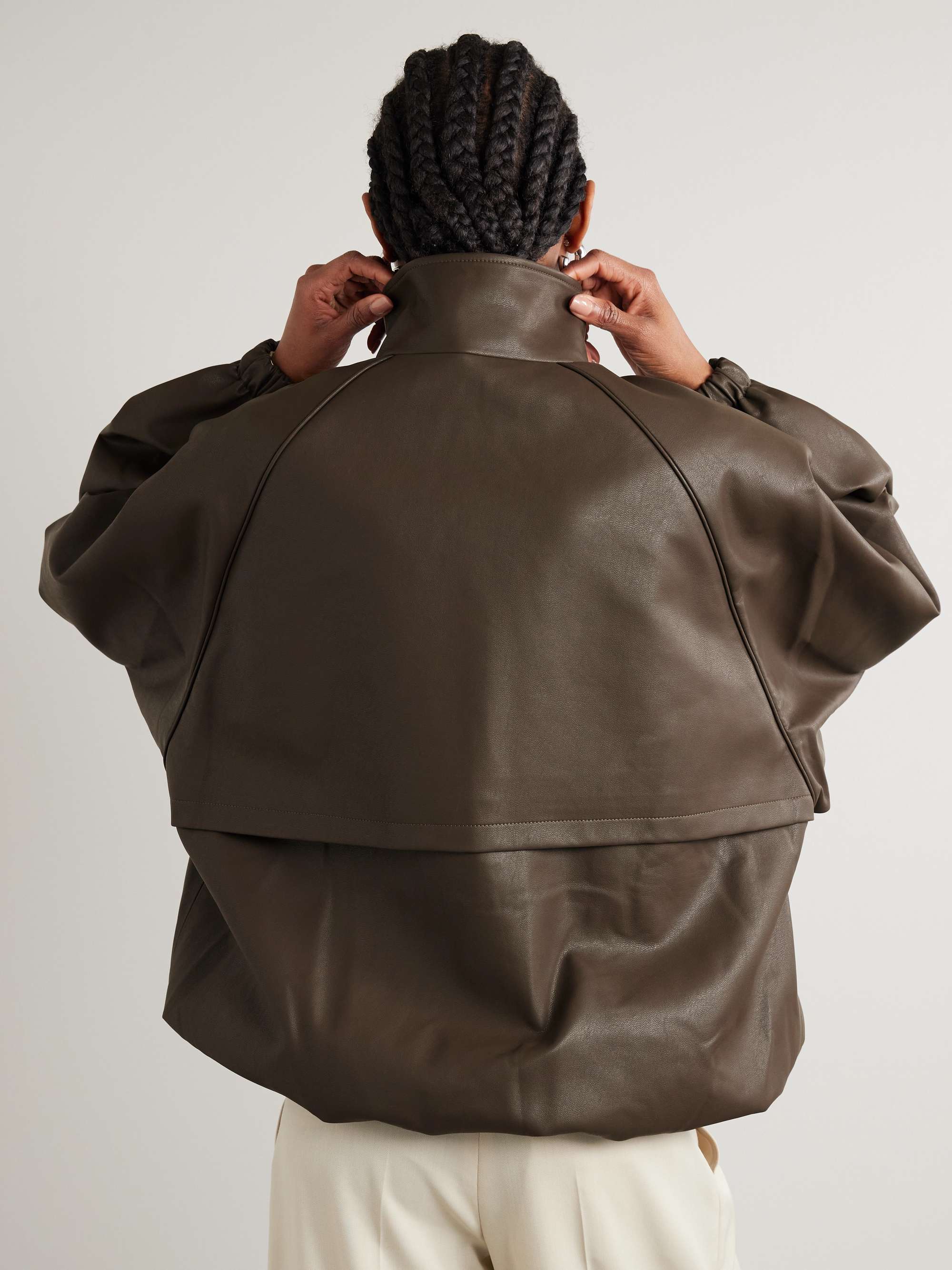 Senta oversized bomber jacket view
