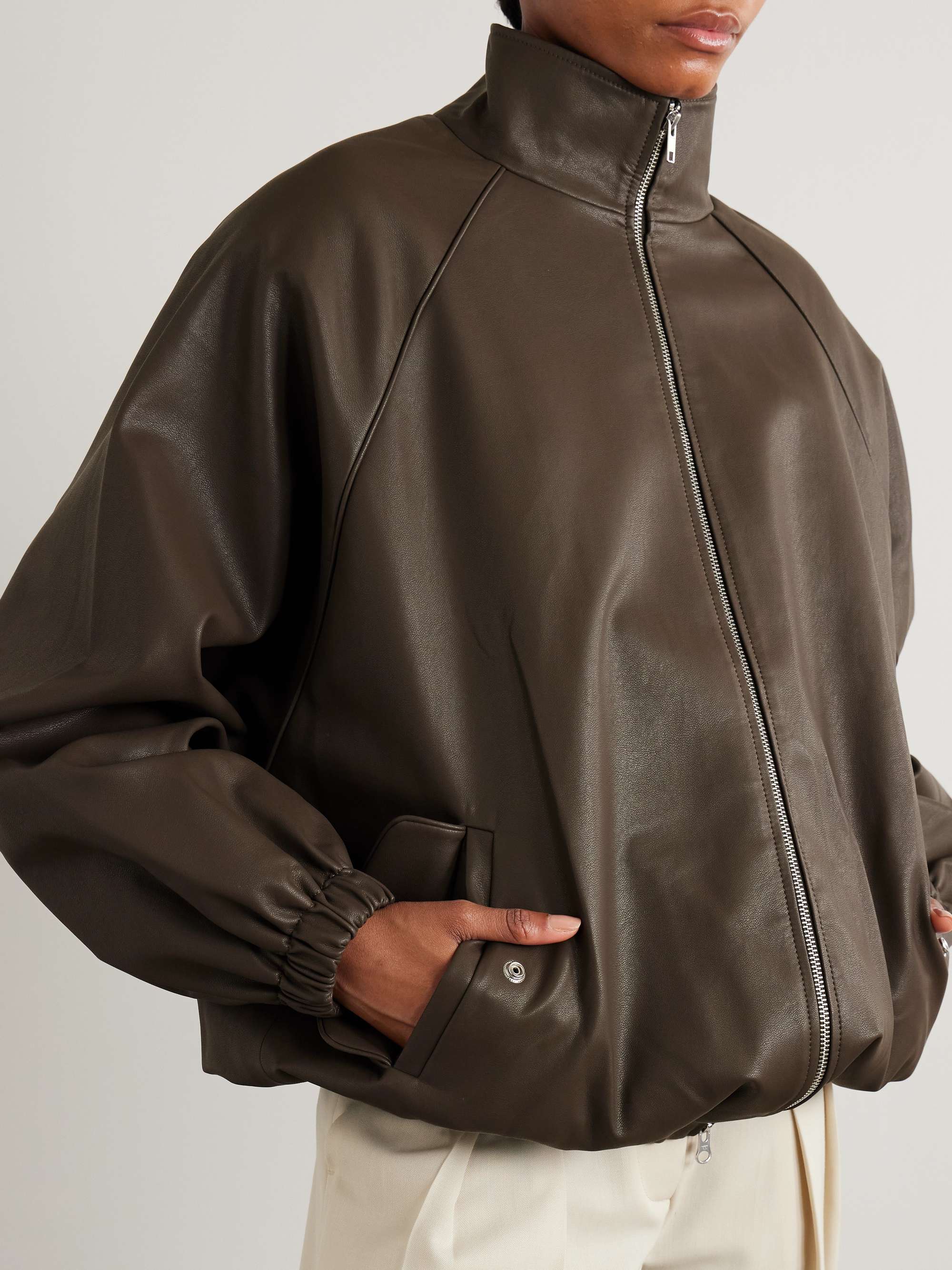 Senta oversized bomber jacket view