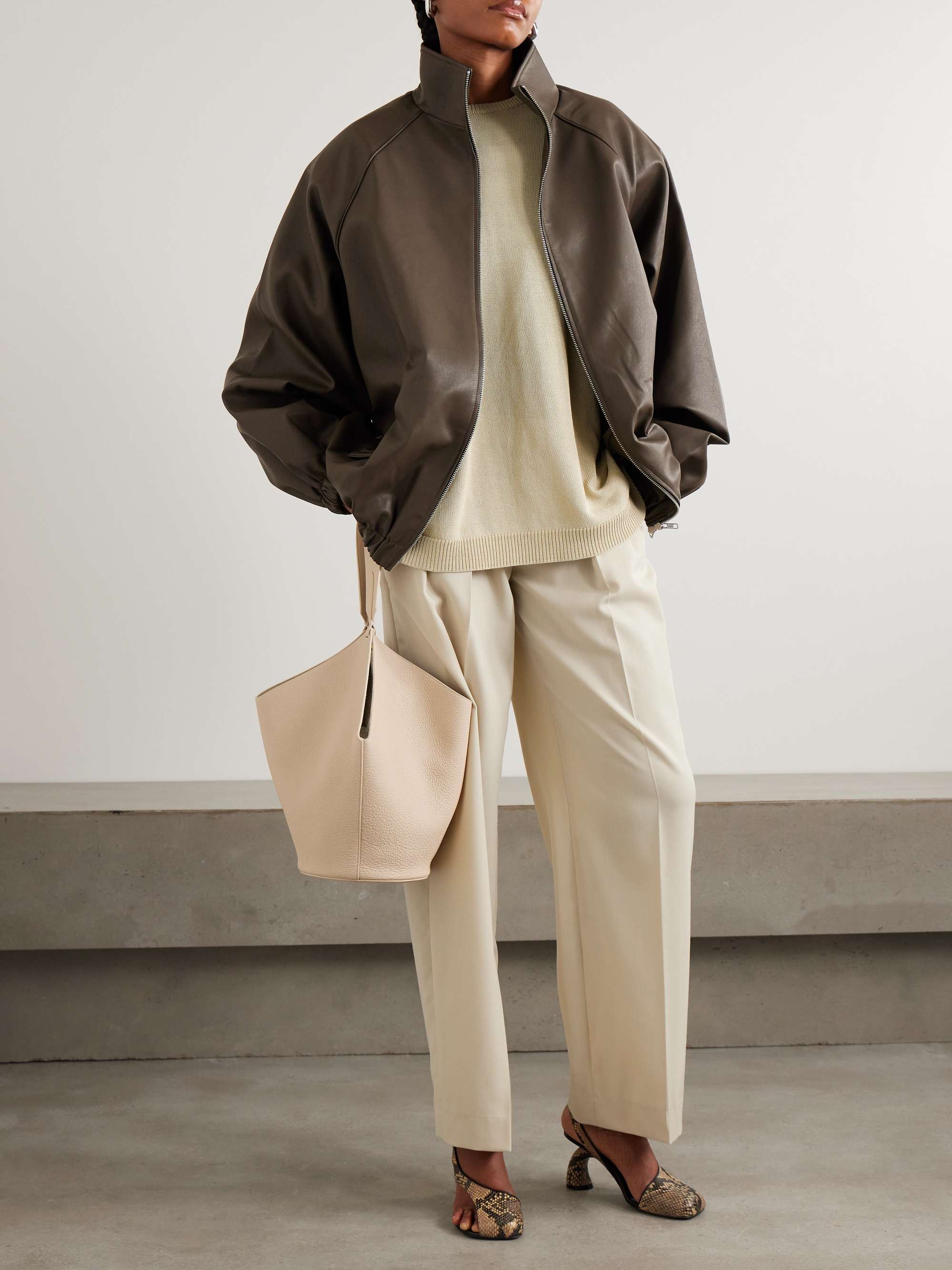 Senta oversized bomber jacket view