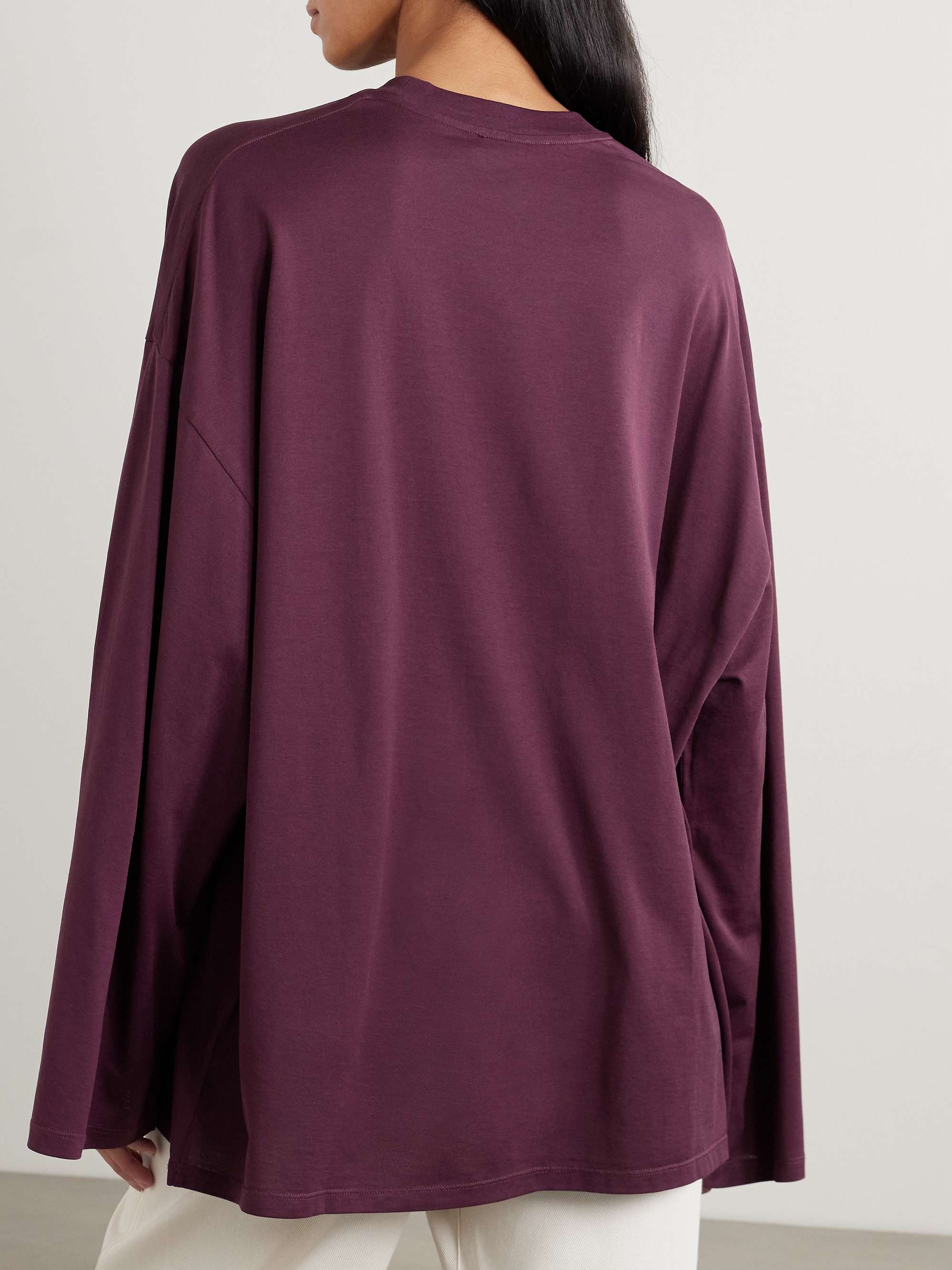 Rio oversized cotton-jersey t-shirt view