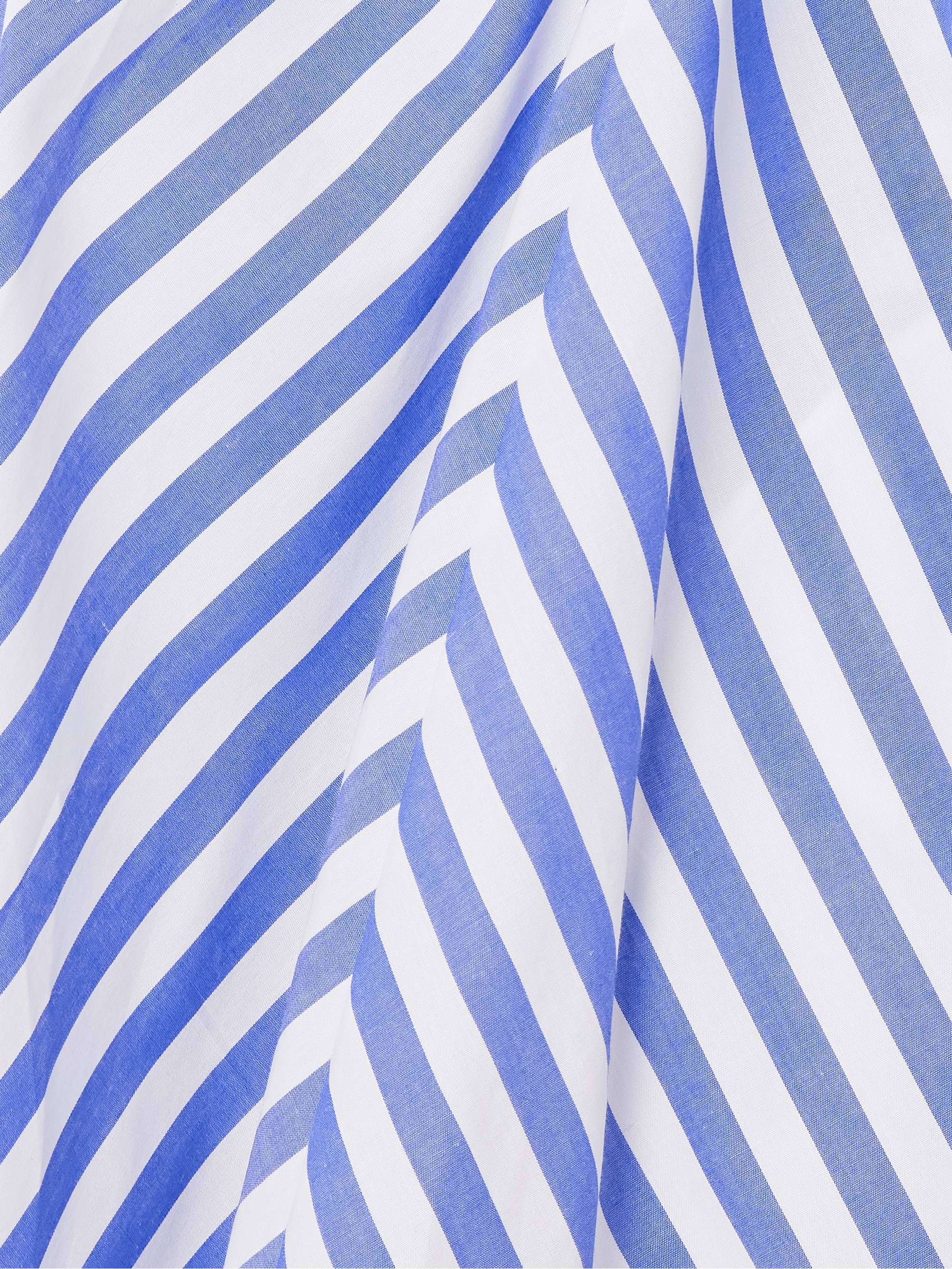 Castiglione striped broderie anglaise-trimmed cotton-poplin midi dress view