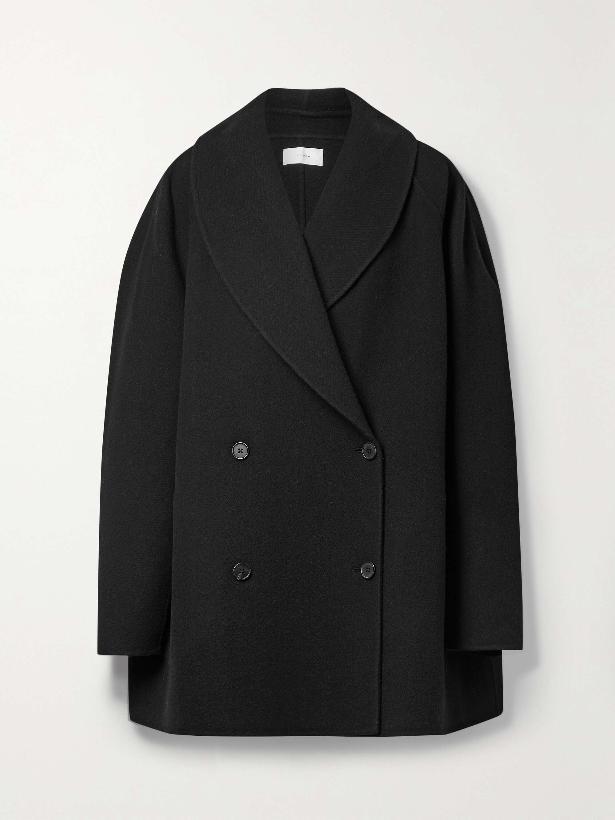 Essentials Polli double-breasted wool-blend coat view