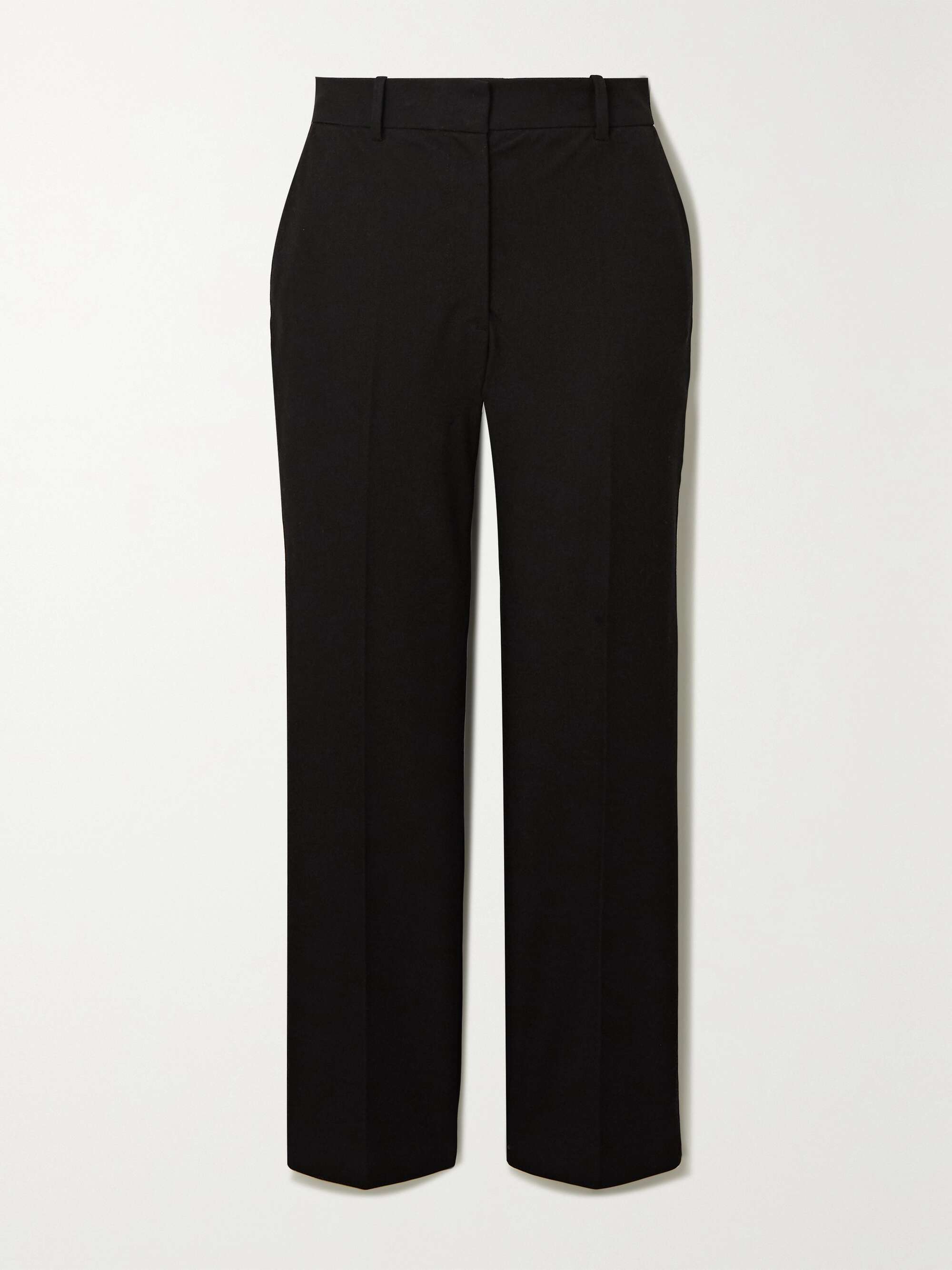 Coleman gabardine slim-leg pants view