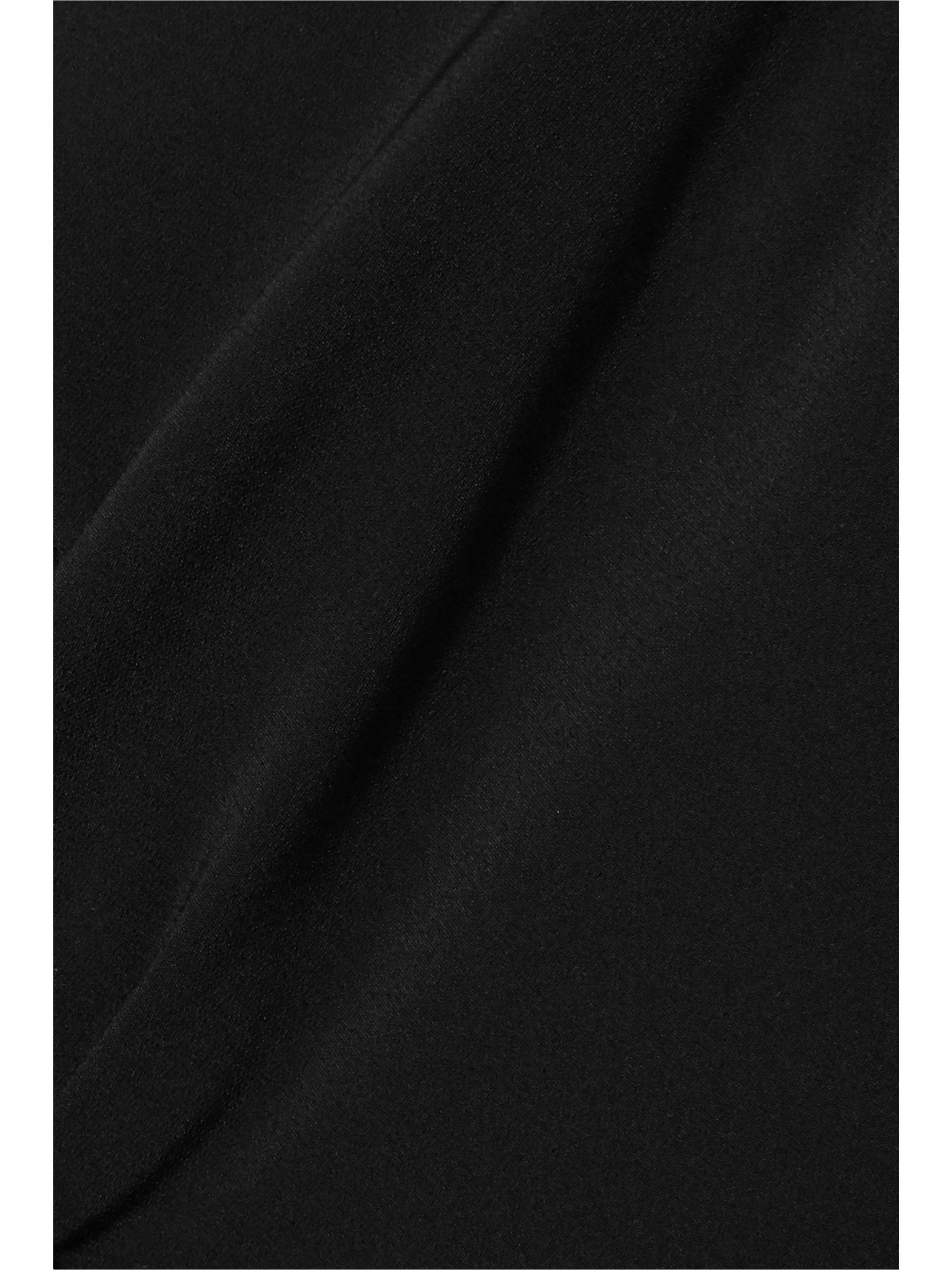 Cropped stretch-crepe skinny pants view
