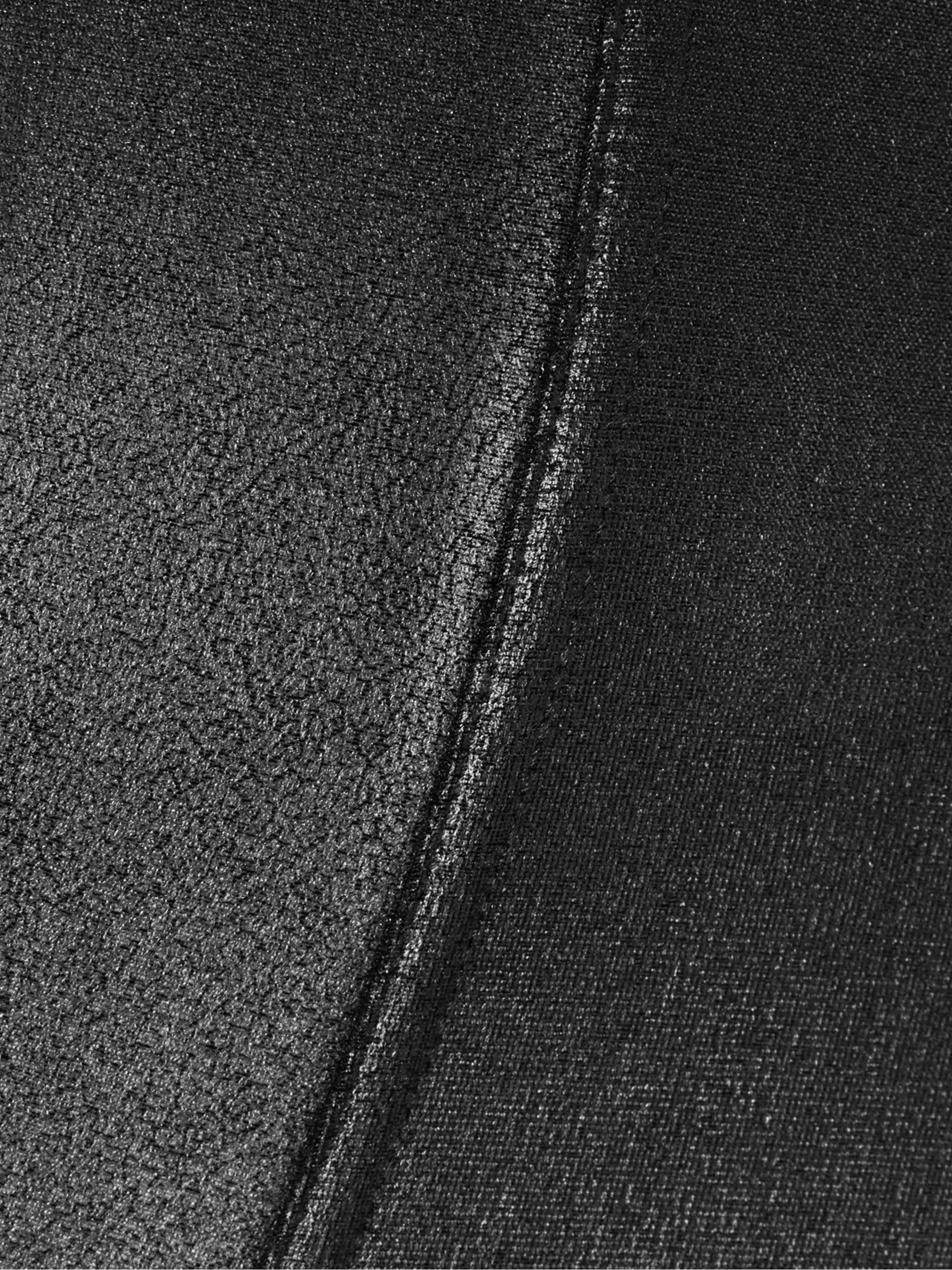 Faux faux stretch-leather leggings view