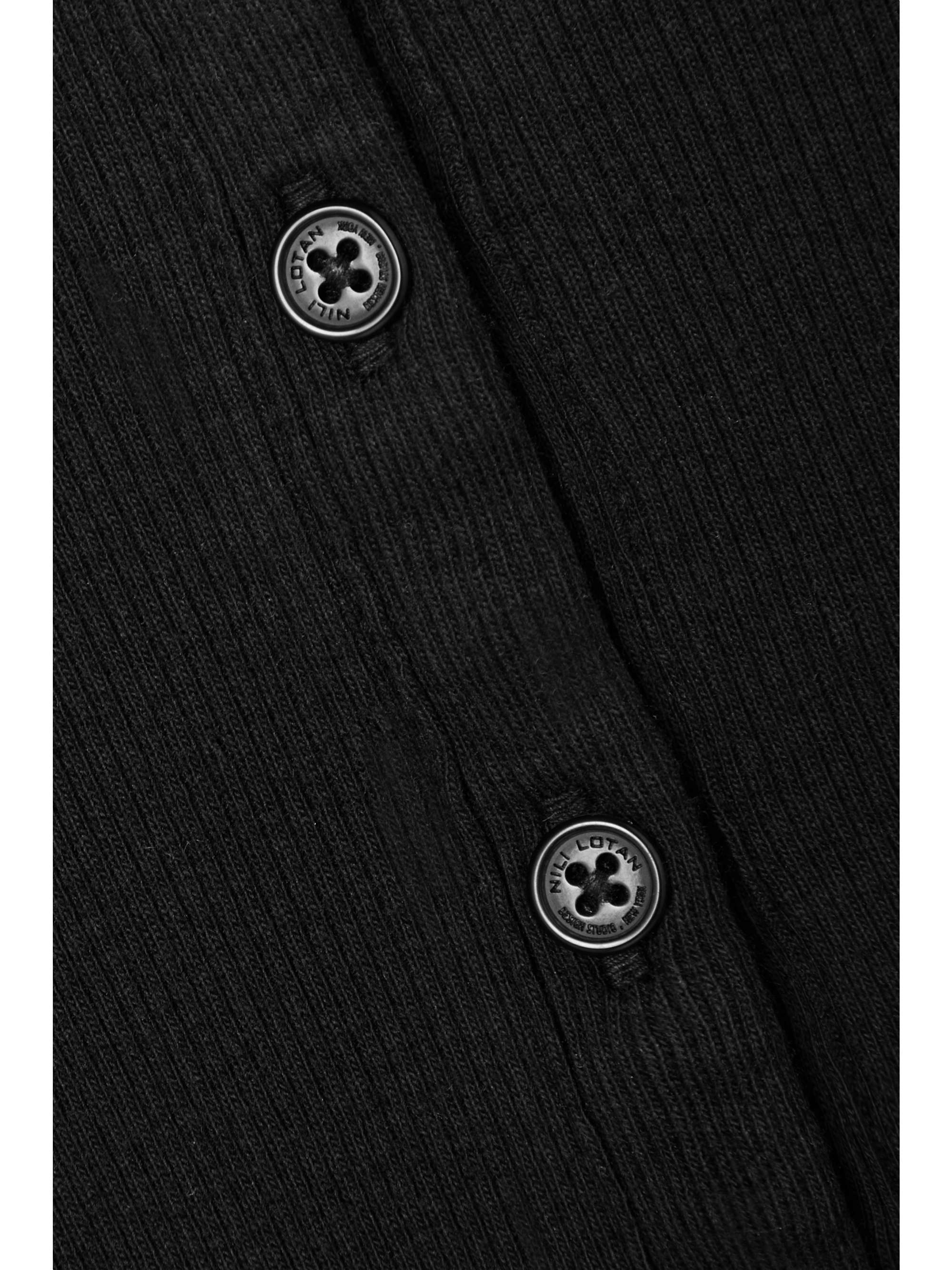 Jordan ribbed cotton-jersey top view