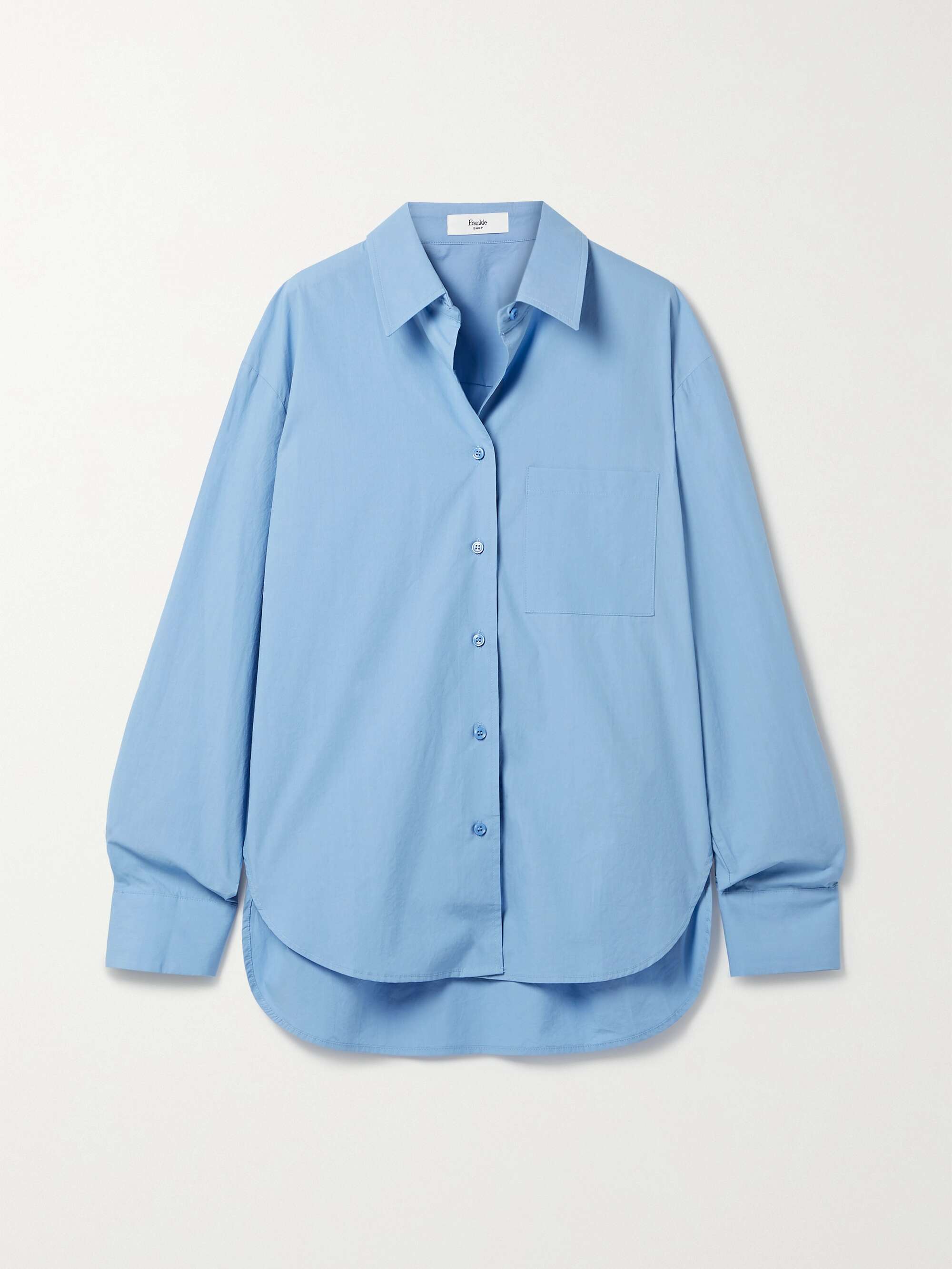 Lui organic cotton-poplin shirt view