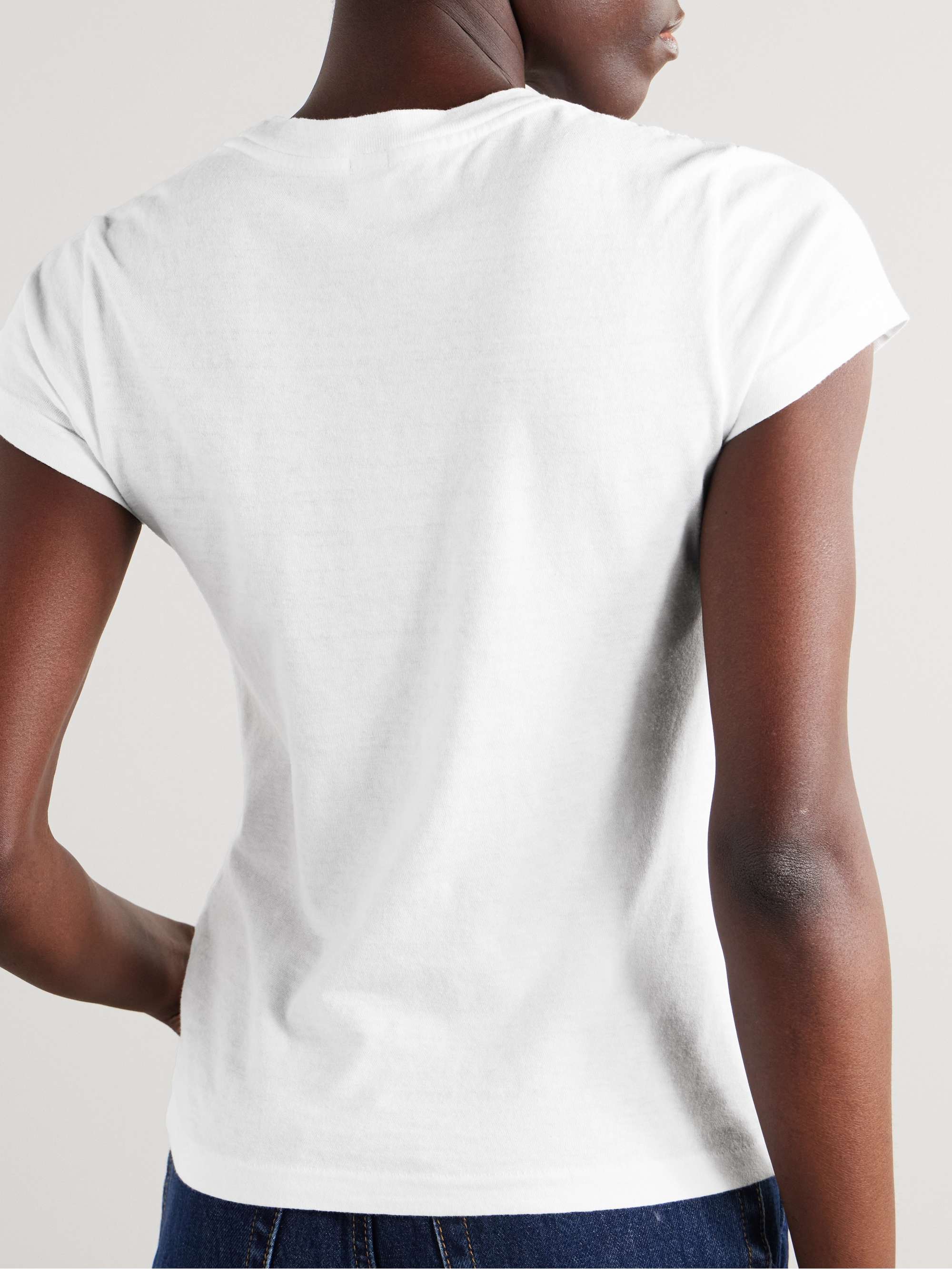 + Hanes 1960s cotton-jersey T-shirt view