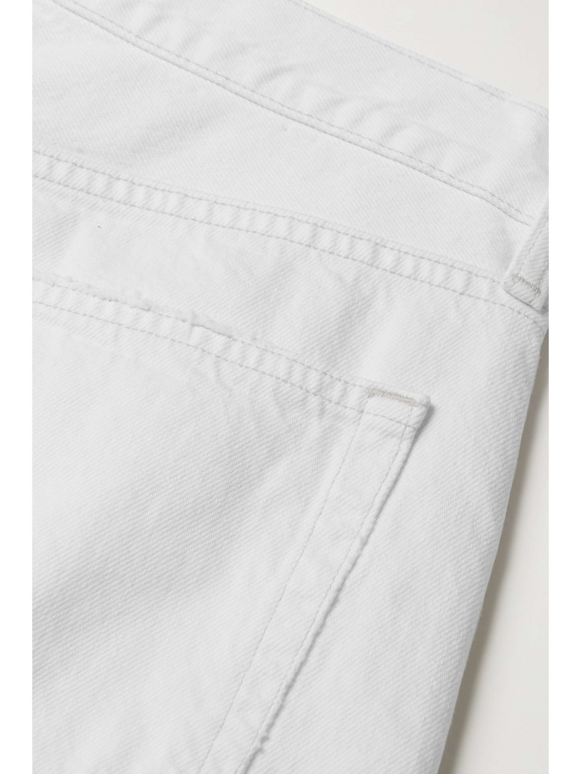 Parker Long distressed denim shorts view