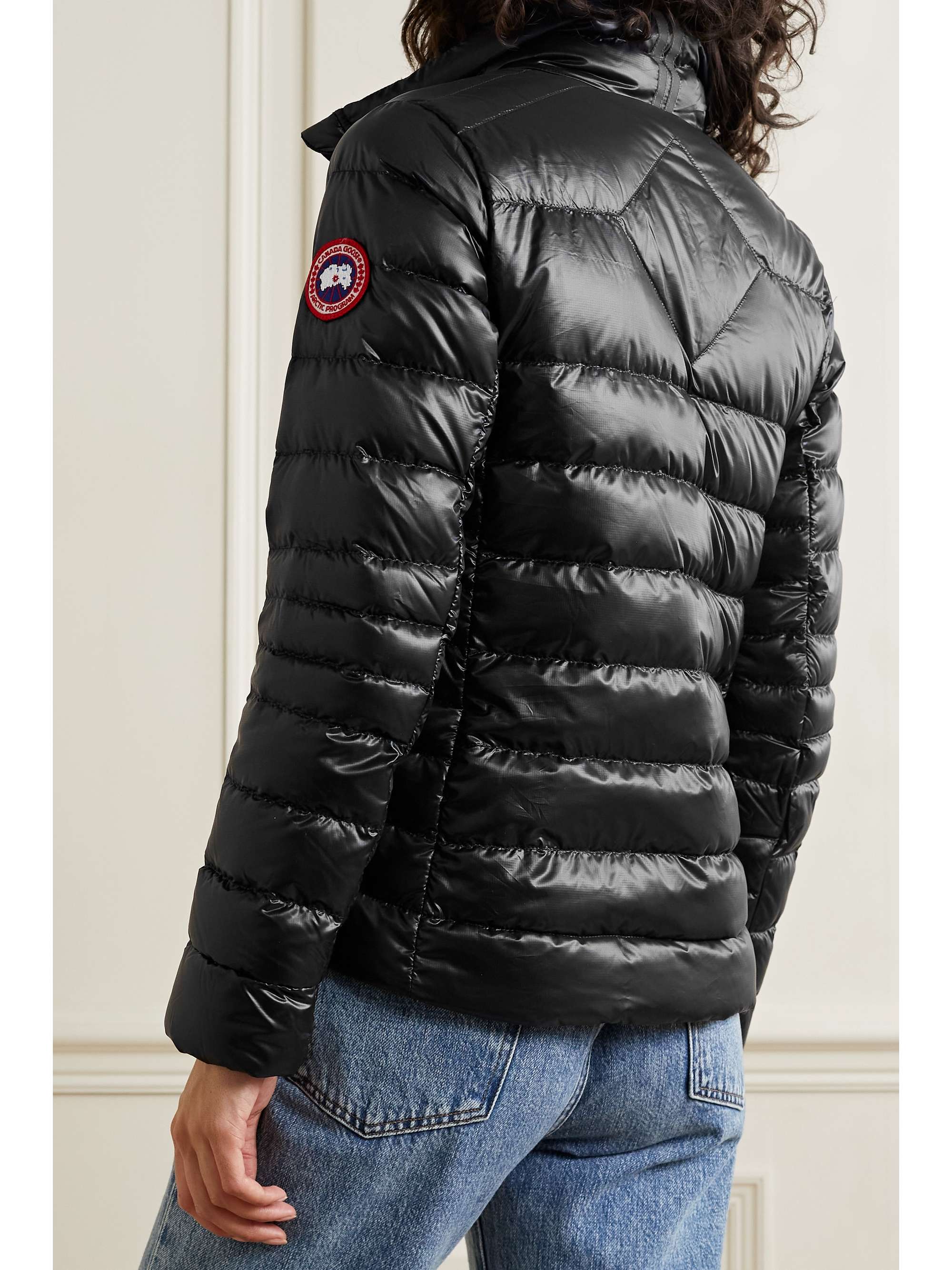 Cypress quilted recycled ripstop down jacket view