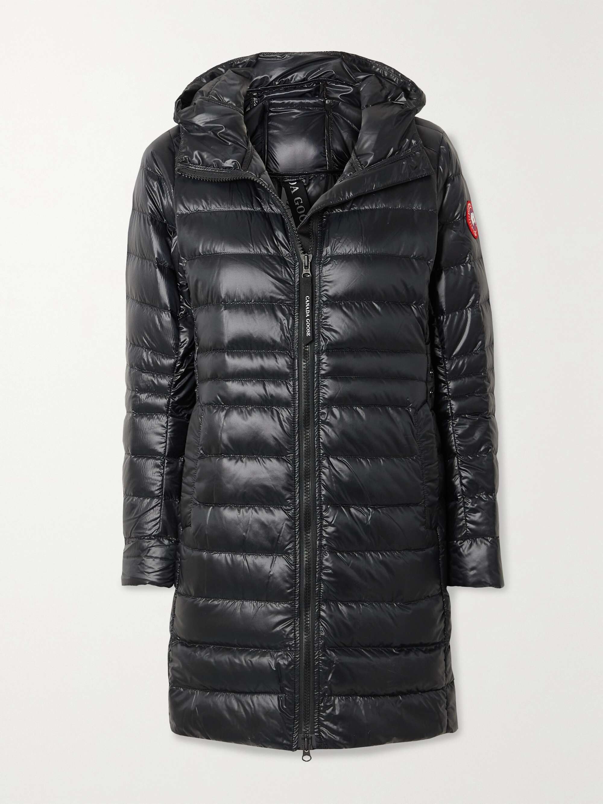 Cypress hooded quilted shell down jacket view