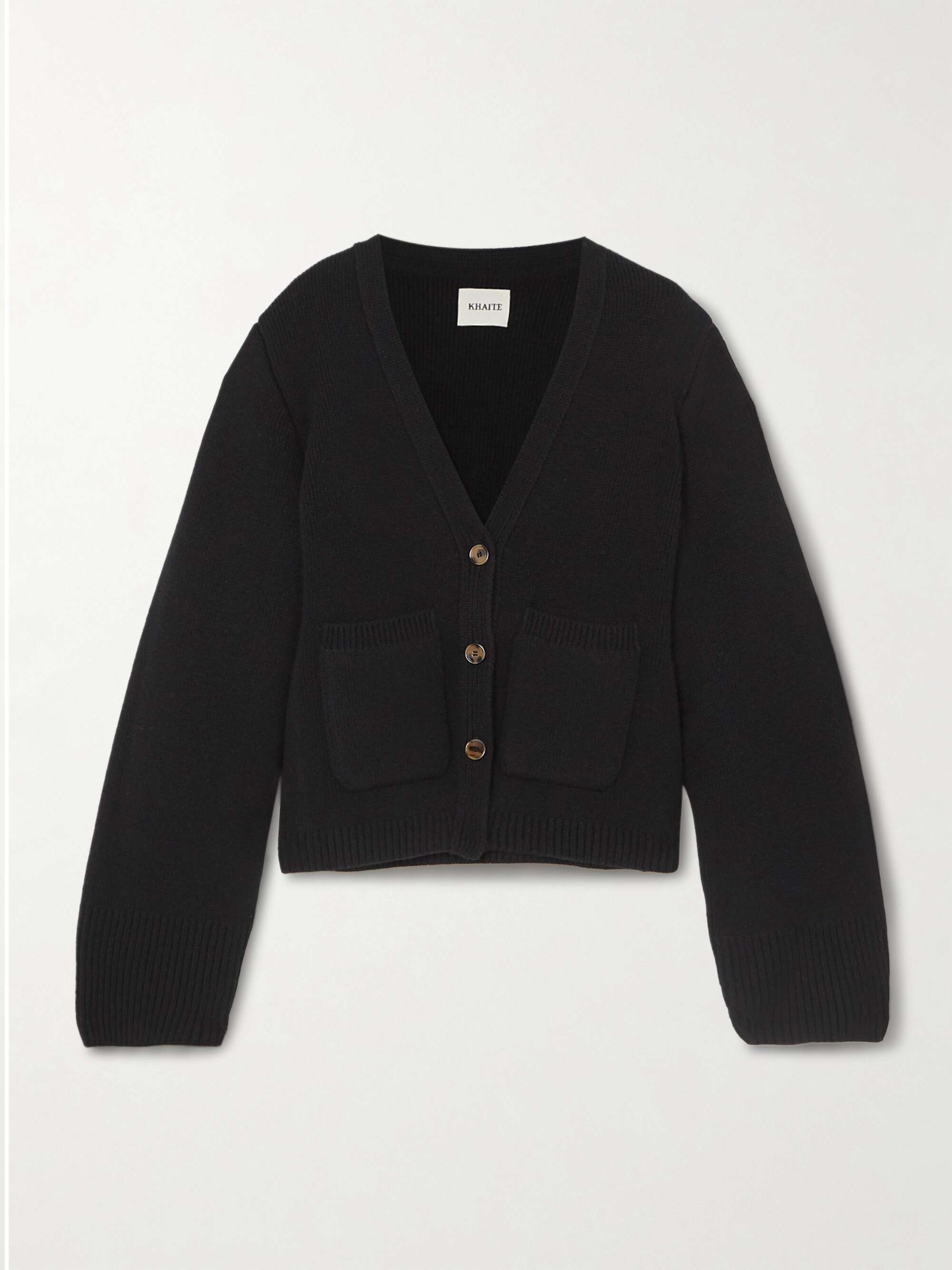Scarlet cashmere-blend cardigan view